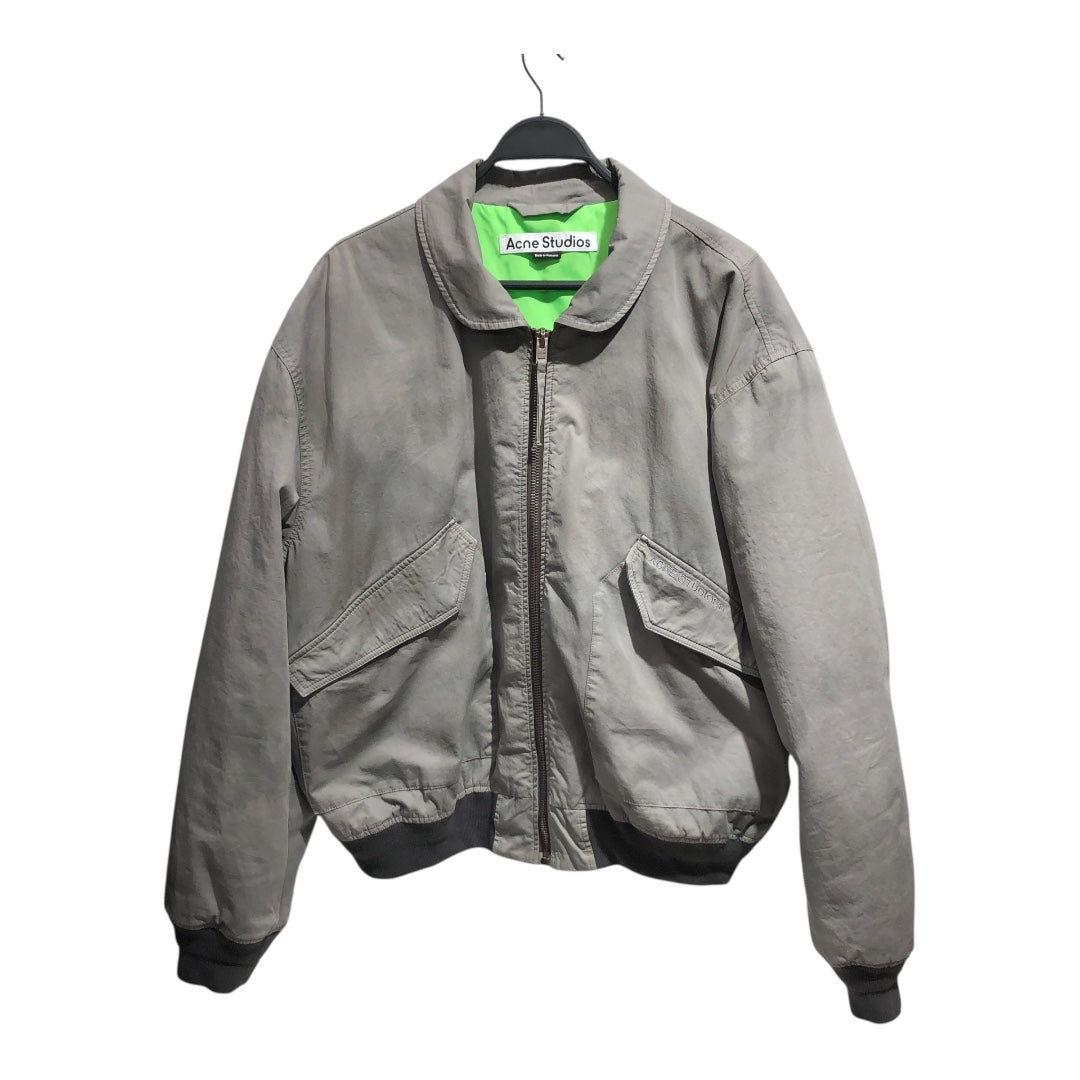 Acne Studios/Flight Jkt/52/Nylon/GRY/ view 1