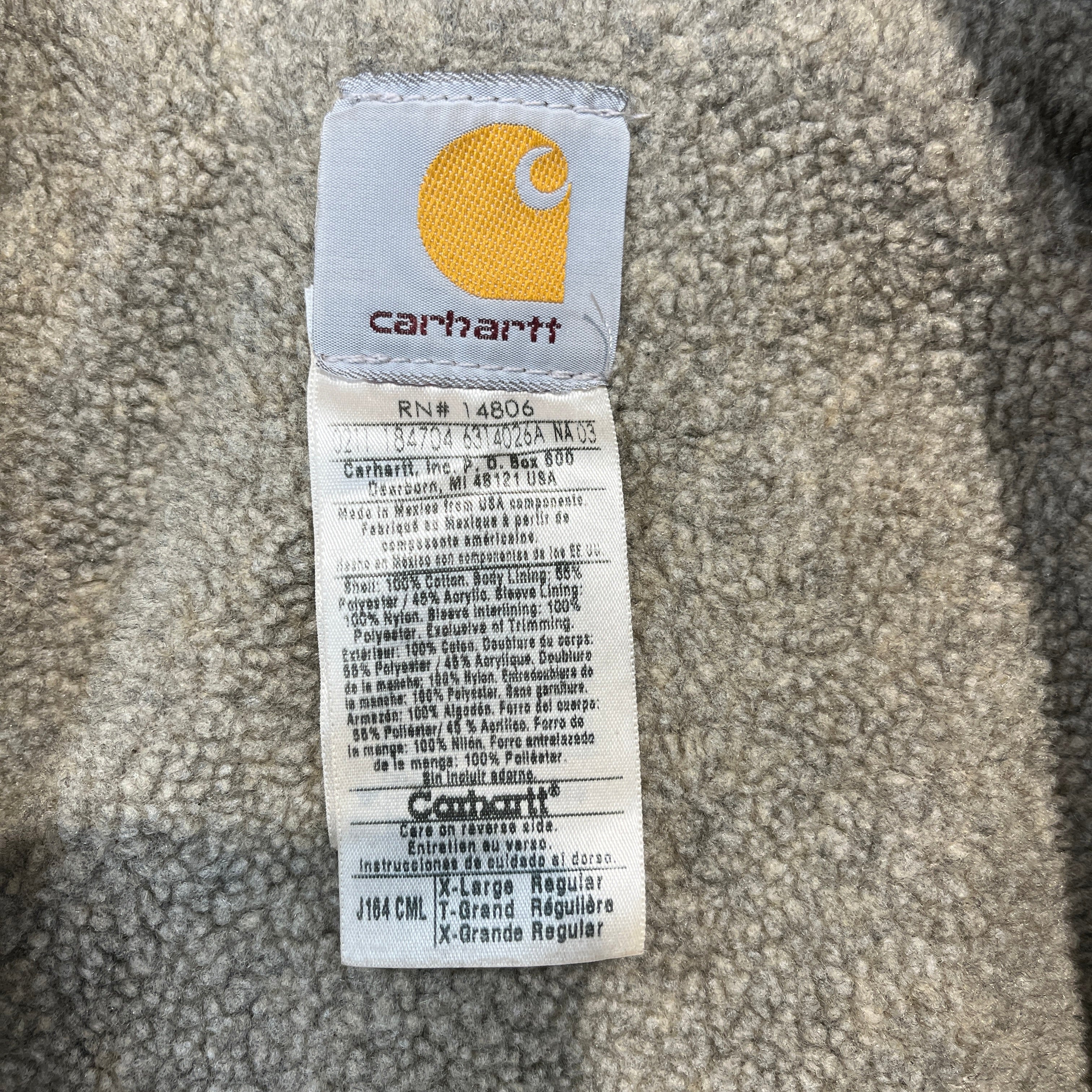 Carhartt/Jacket/XL/Cotton/BEG/ view 3