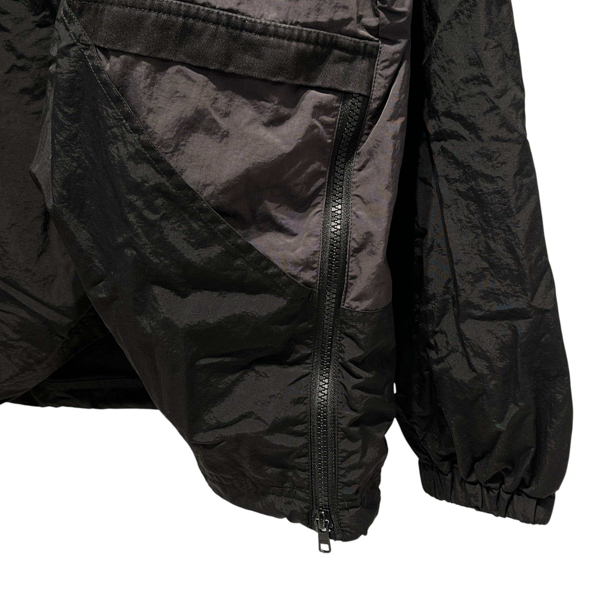 Supreme/Windbreaker/M/Nylon/BLK/COURT HALF ZIP/WHITE LETTERING view 4