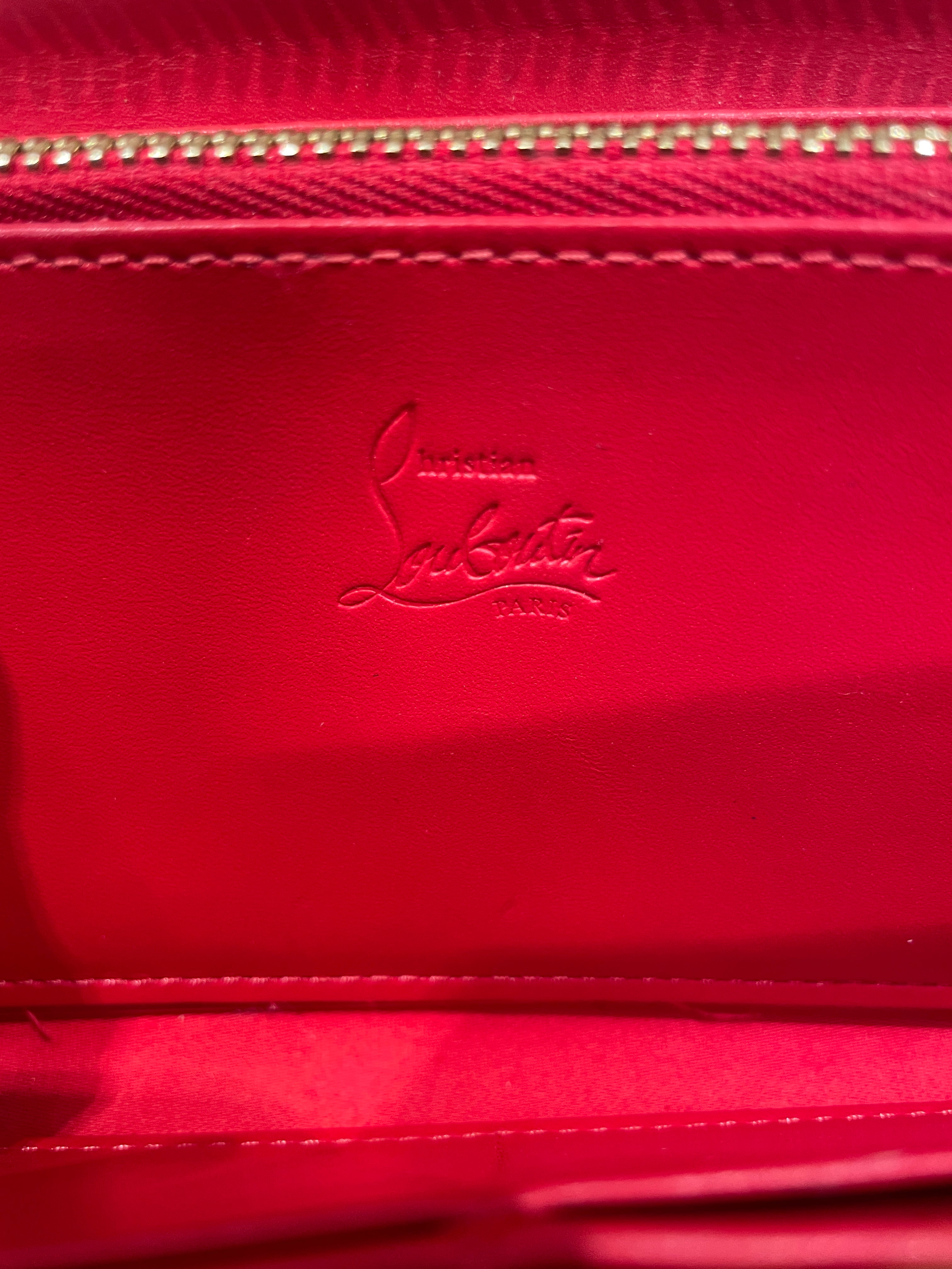 Christian Louboutin/Long Wallet/Iridescent/Leather/PNK/L's/YW23TGT view 3