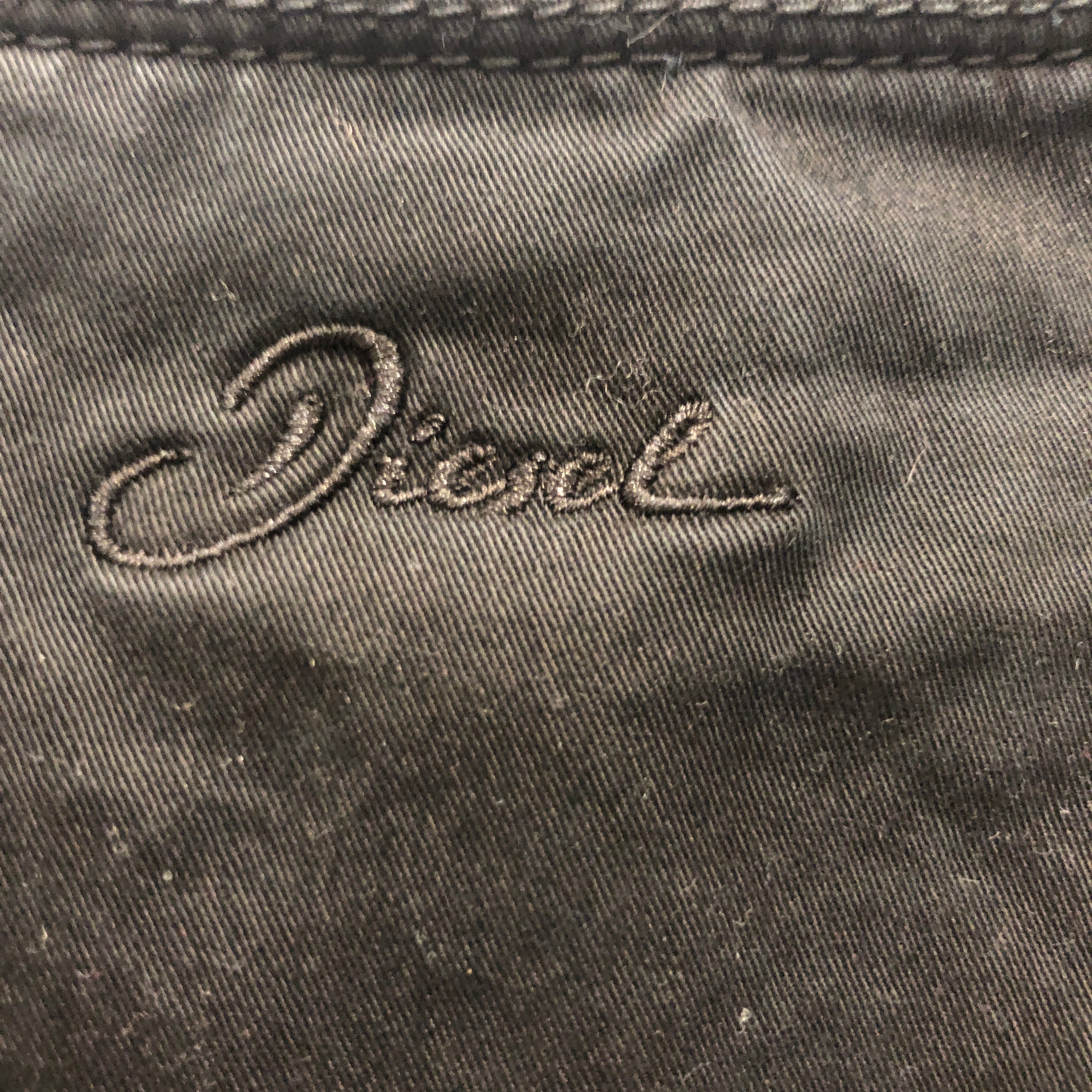 DIESEL/SS Dress/XS/Cotton/BLK/brass hardware view 4