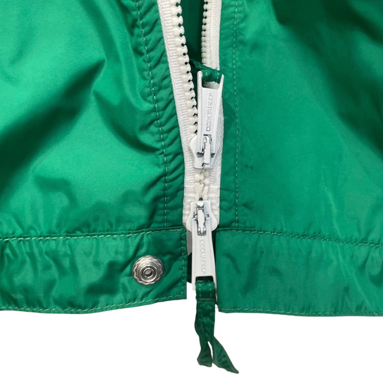 DSQUARED2/Windbreaker/46/Nylon/GRN/WHITEZIPPER view 5