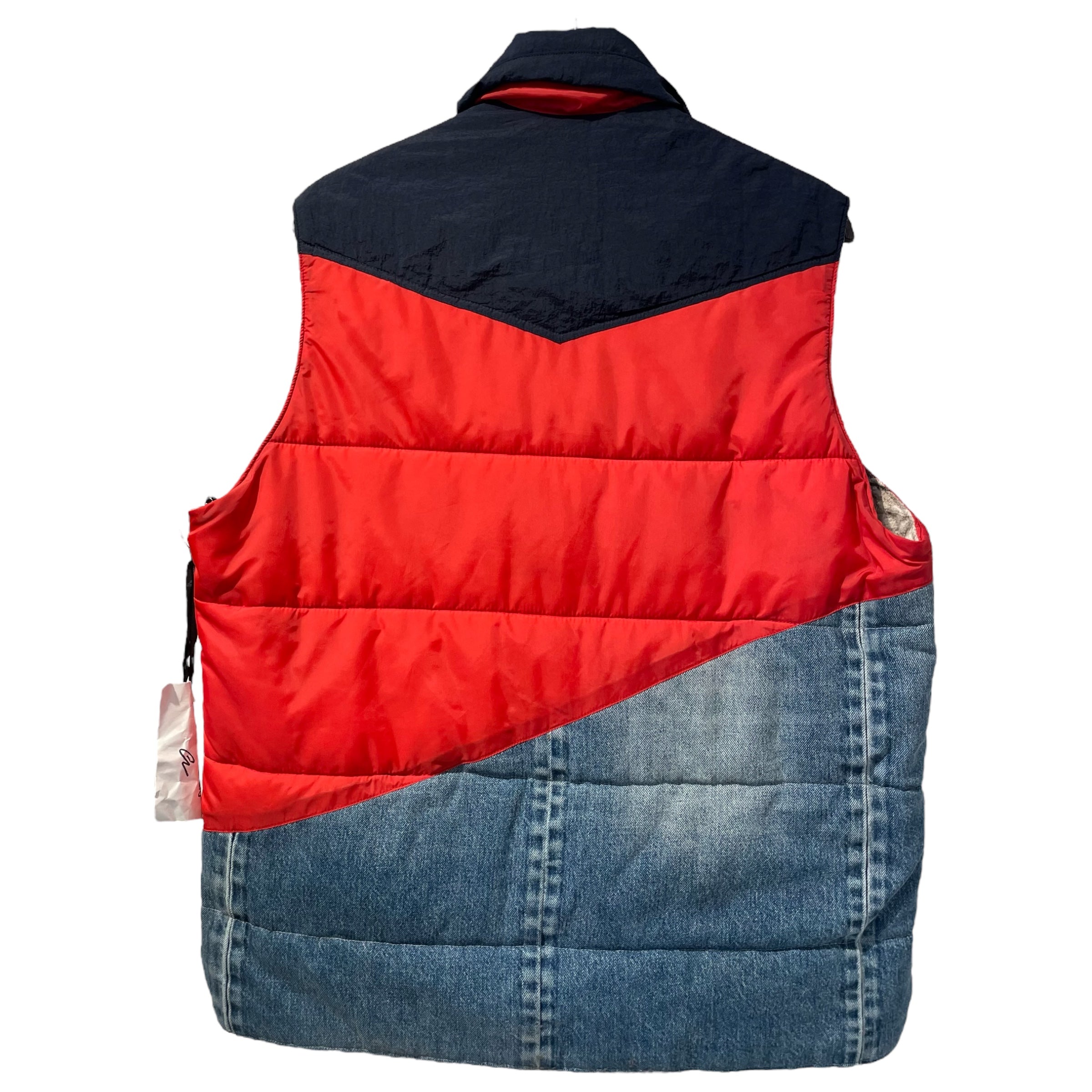 GREG LAUREN/Puffer Vest/4/Denim/BLU/ view 2