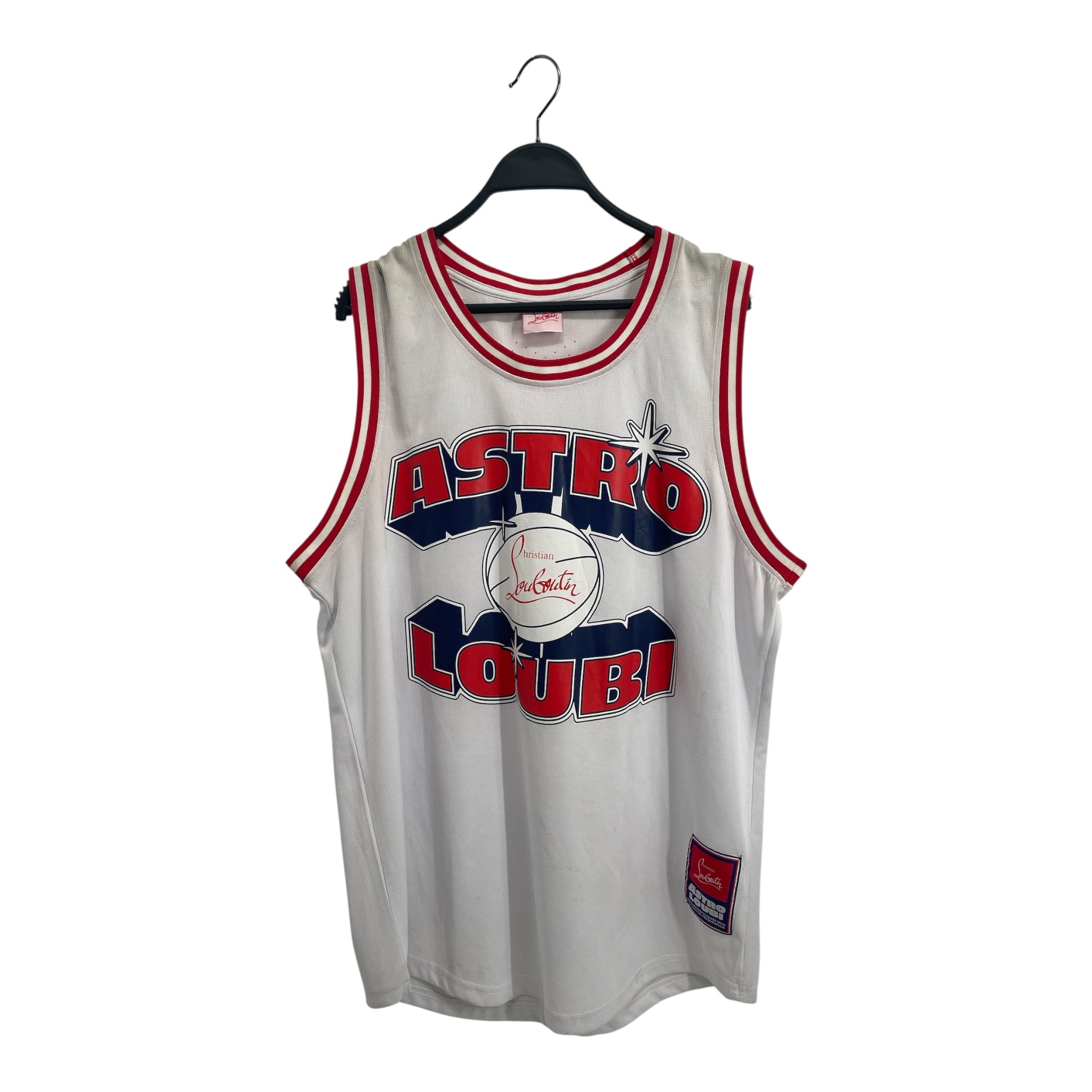 Christian Louboutin/Tank Top/Silk/WHT/ASTRO LOUBI JERSEY view 1