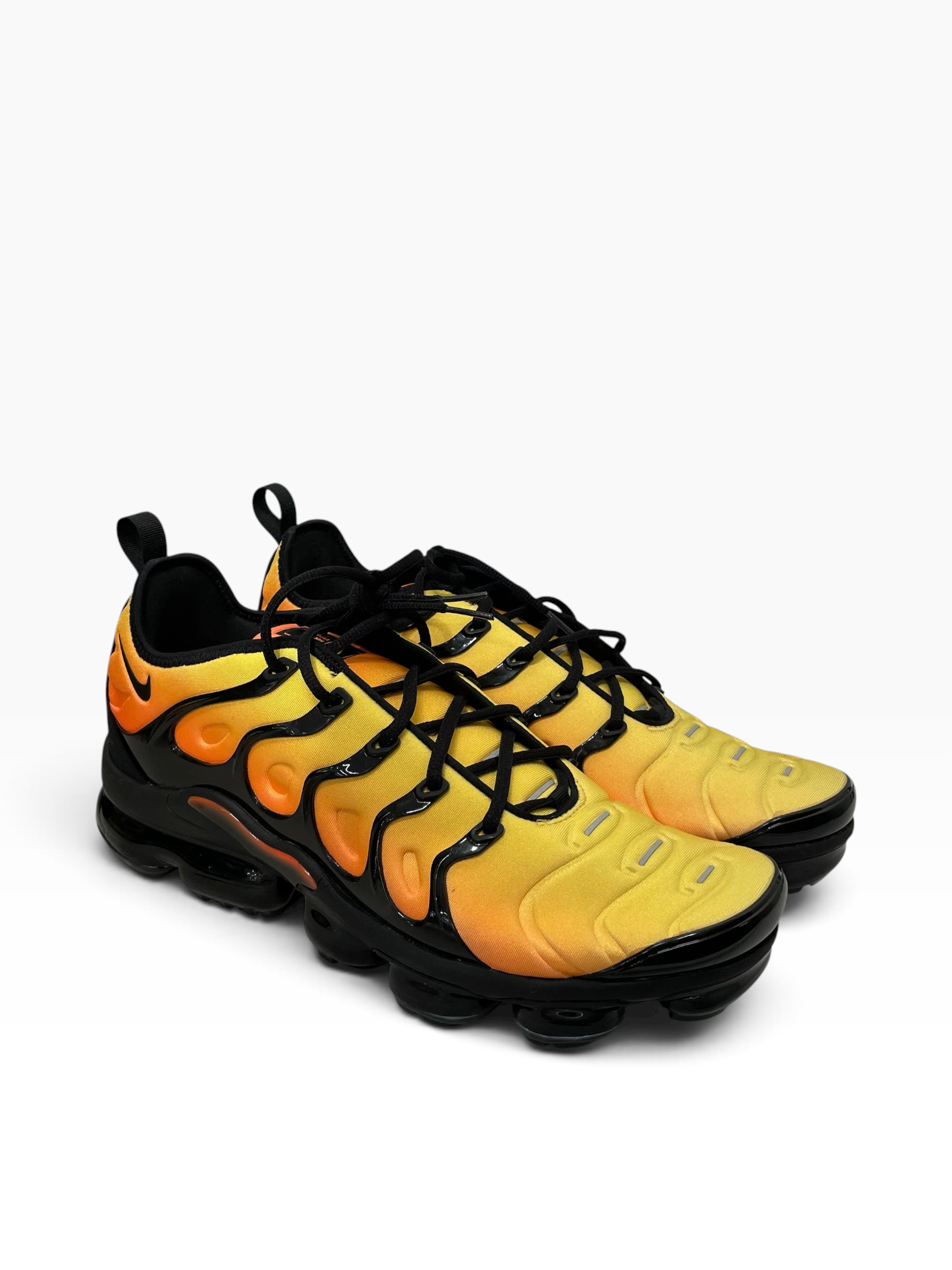 NIKE/Low-Sneakers/US 12/Leather/YEL/VAPORMAX PLUS SUNSET view 1