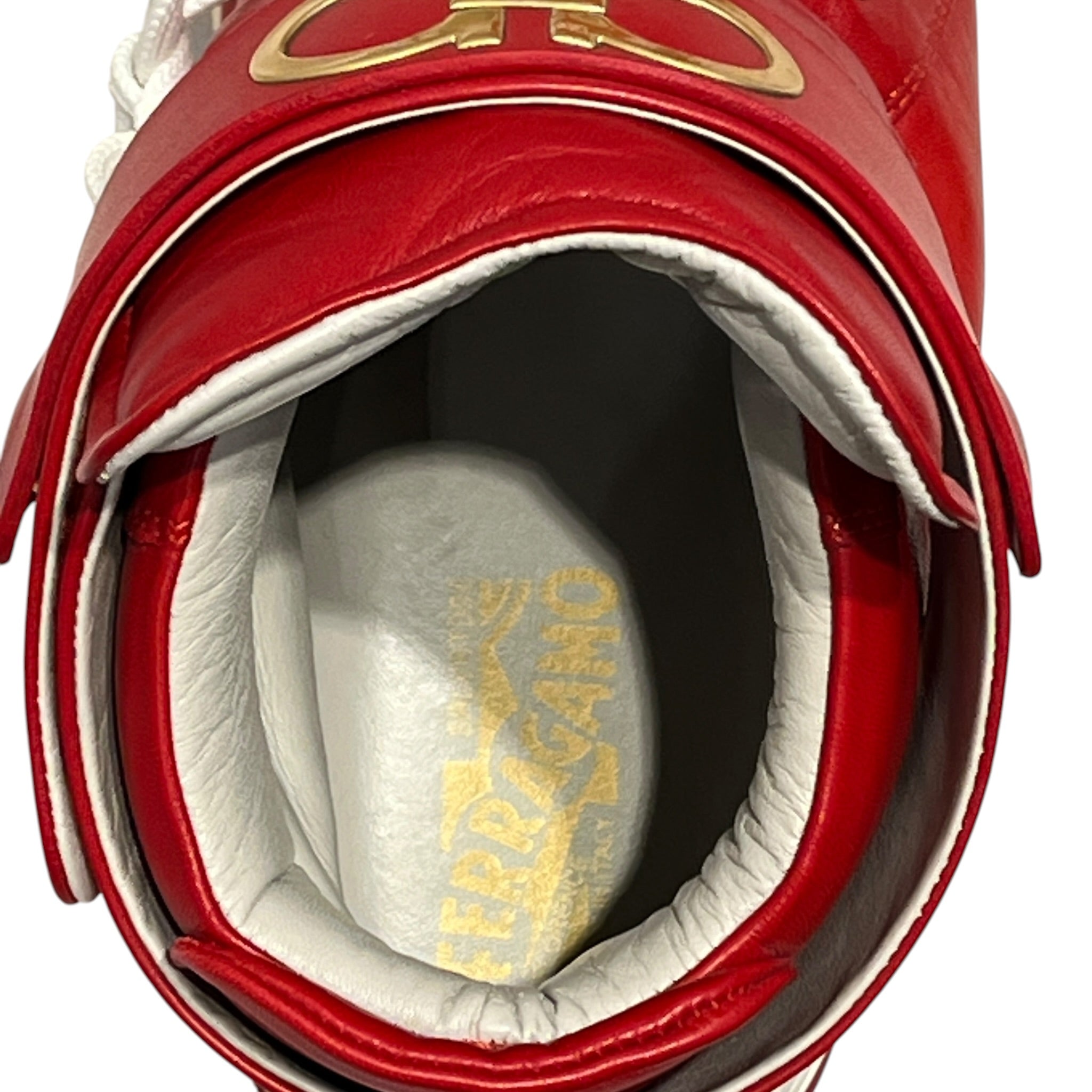 Salvatore Ferragamo/Hi-Sneakers/US 13/RED/NAYON HIGHTOP SNEAKER view 9