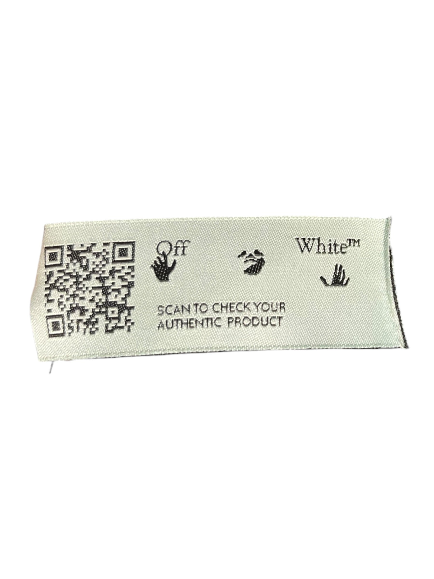 OFF-WHITE/LS T-Shirt/L/Cotton/NVY/NAVY LONG SLEEVE T-SHIRT view 6
