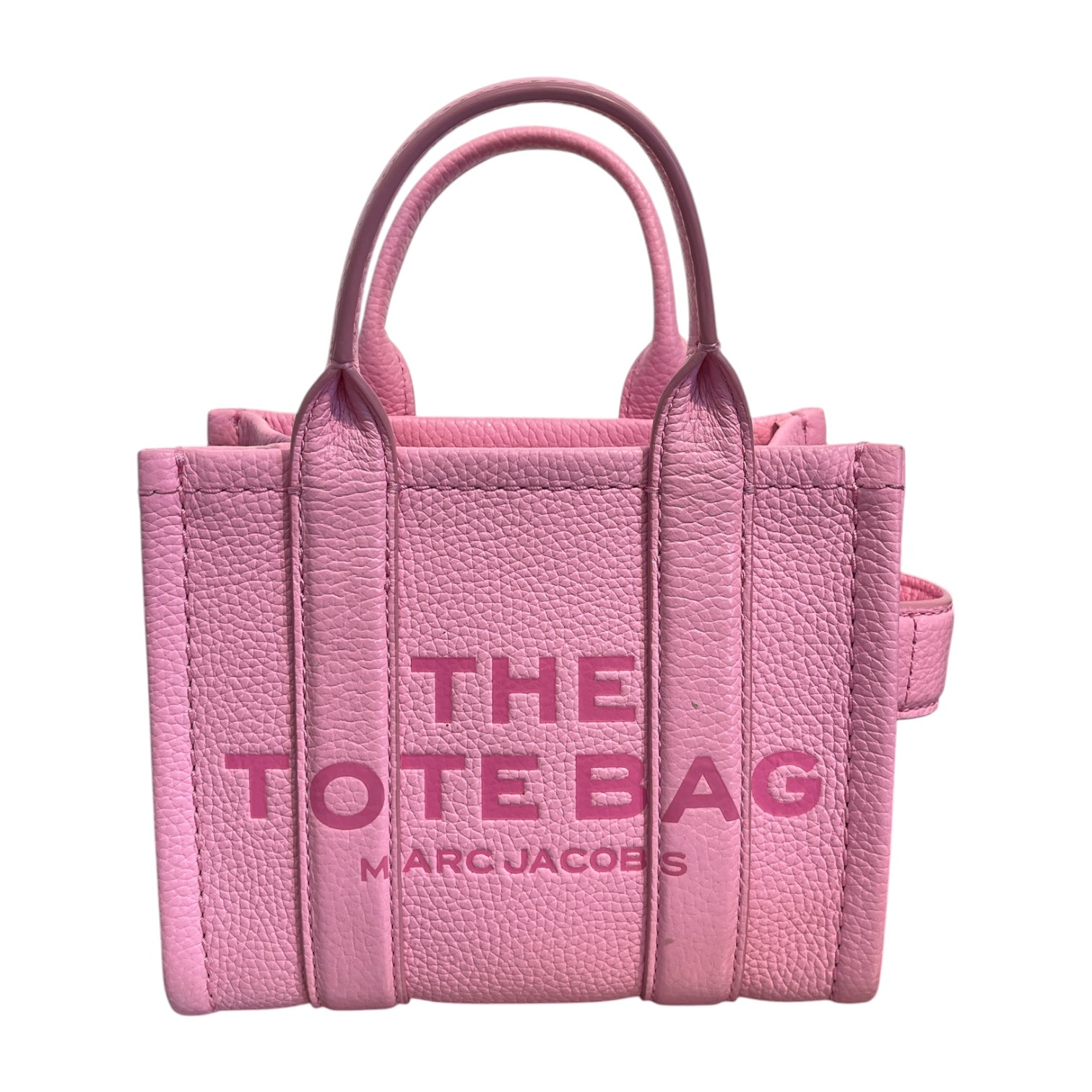 MARC JACOBS/Tote Bag/Leather/PNK/THE TOTE BAG - MINI view 1