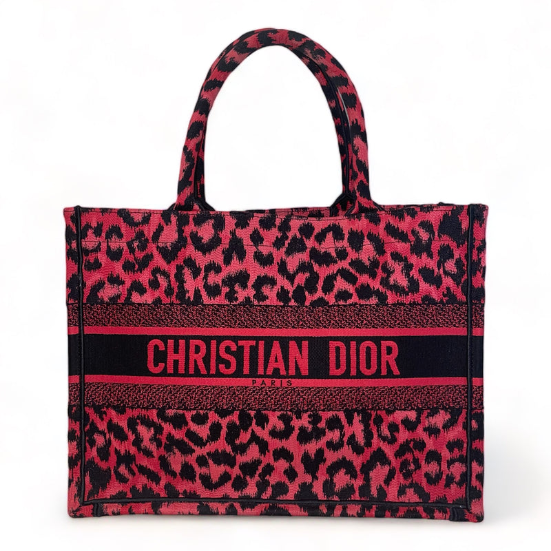 Christian Dior/Bag/OS/Cotton/RED/BOOK TOTE