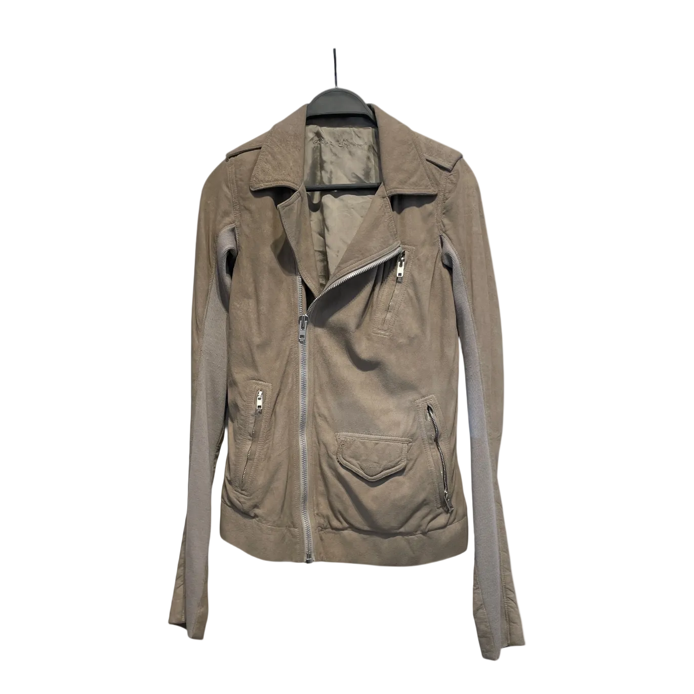 Rick Owens/Jacket/4/Cotton/BEG/ view 1