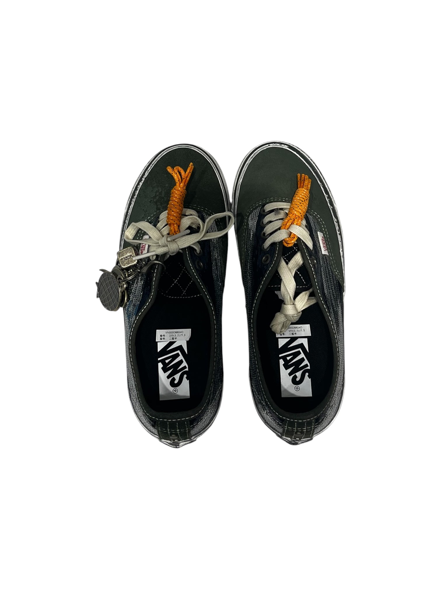 VANS/Low-Sneakers/US 7.5/Cotton/GRN/La Habanna sequin view 4