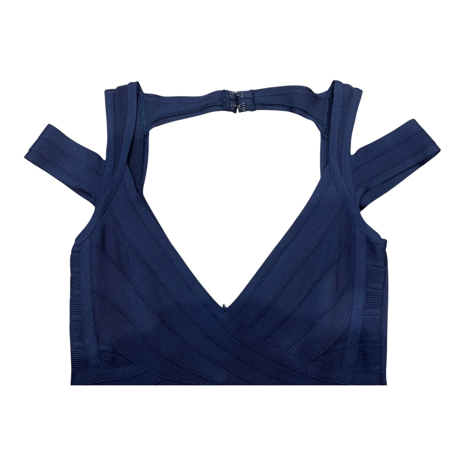 Herve Leger/Dress/S/Cotton/BLU/TIGHT DRESS view 3
