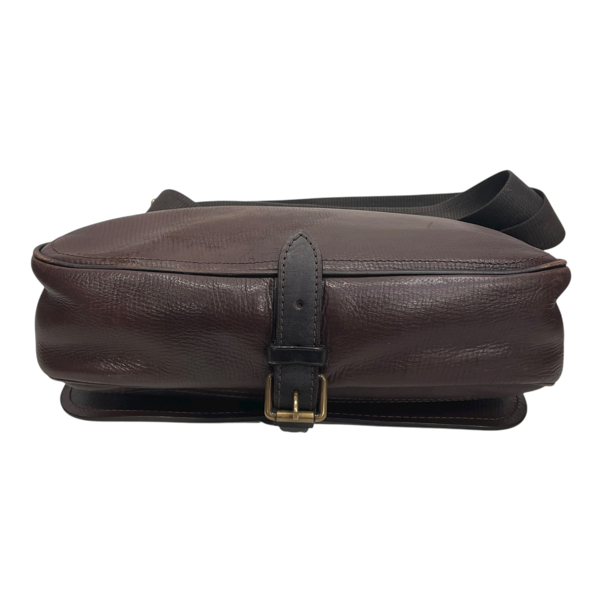 LOUIS VUITTON/Cross Body Bag/Leather/BRW/omaha messenger bag view 3