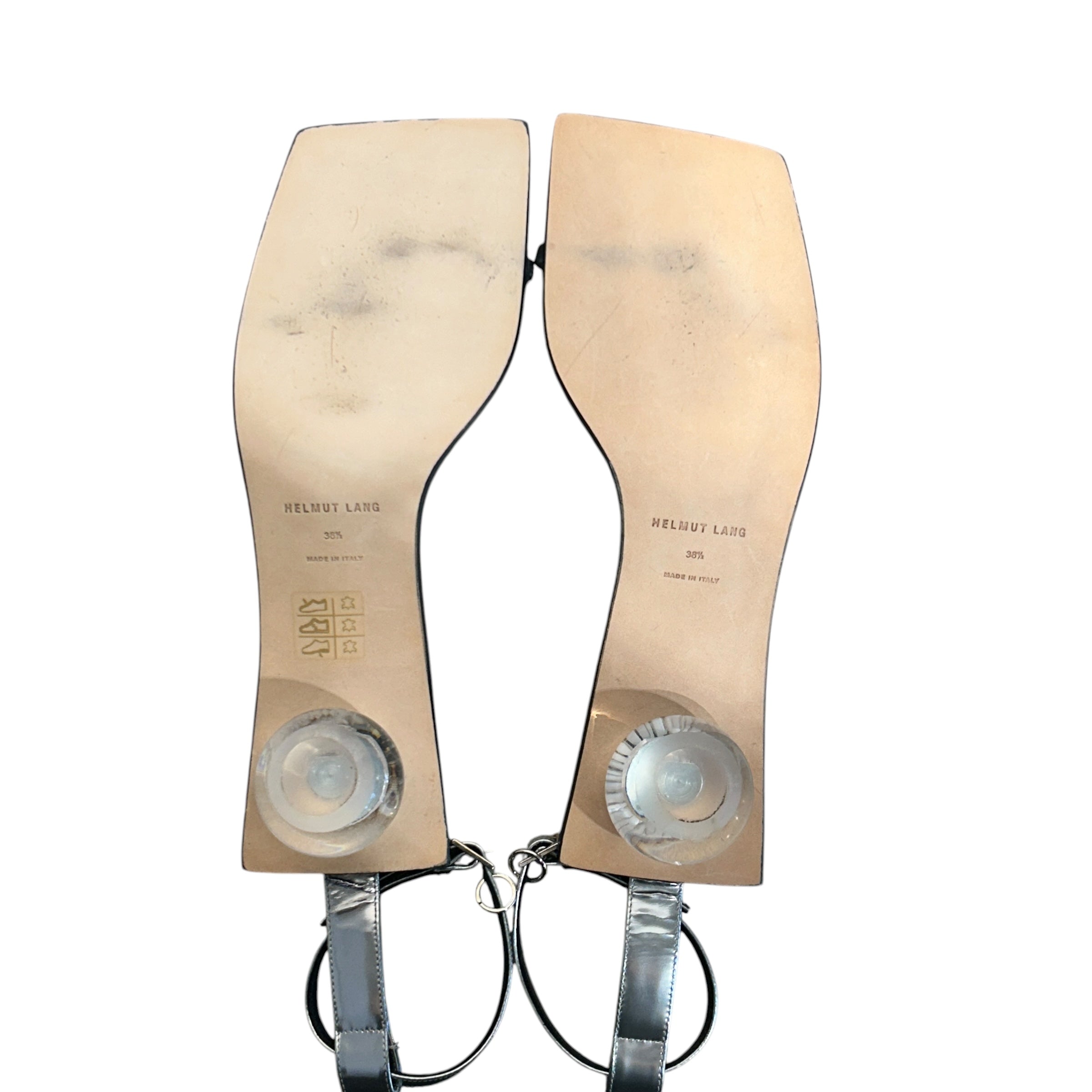 Helmut Lang/Heels/EU 39/SLV/Ball Heel Strap view 4