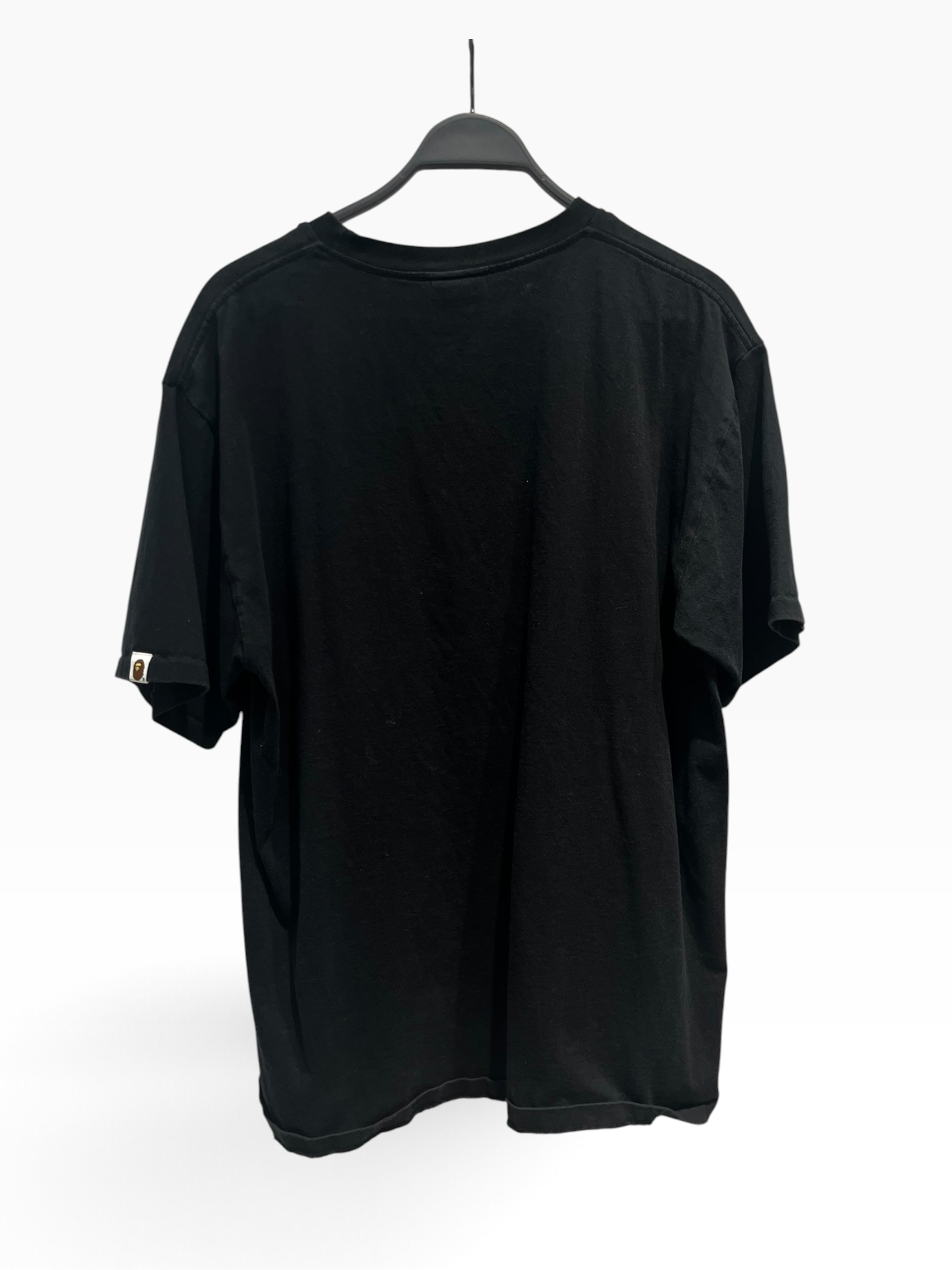 A BATHING APE/T-Shirt/XL/Cotton/BLK/Turtle Neck/Graphic/ view 2