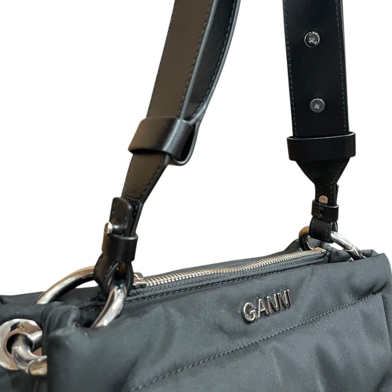 GANNI/Hand Bag/Polyester/BLK/bb.b5858 view 6