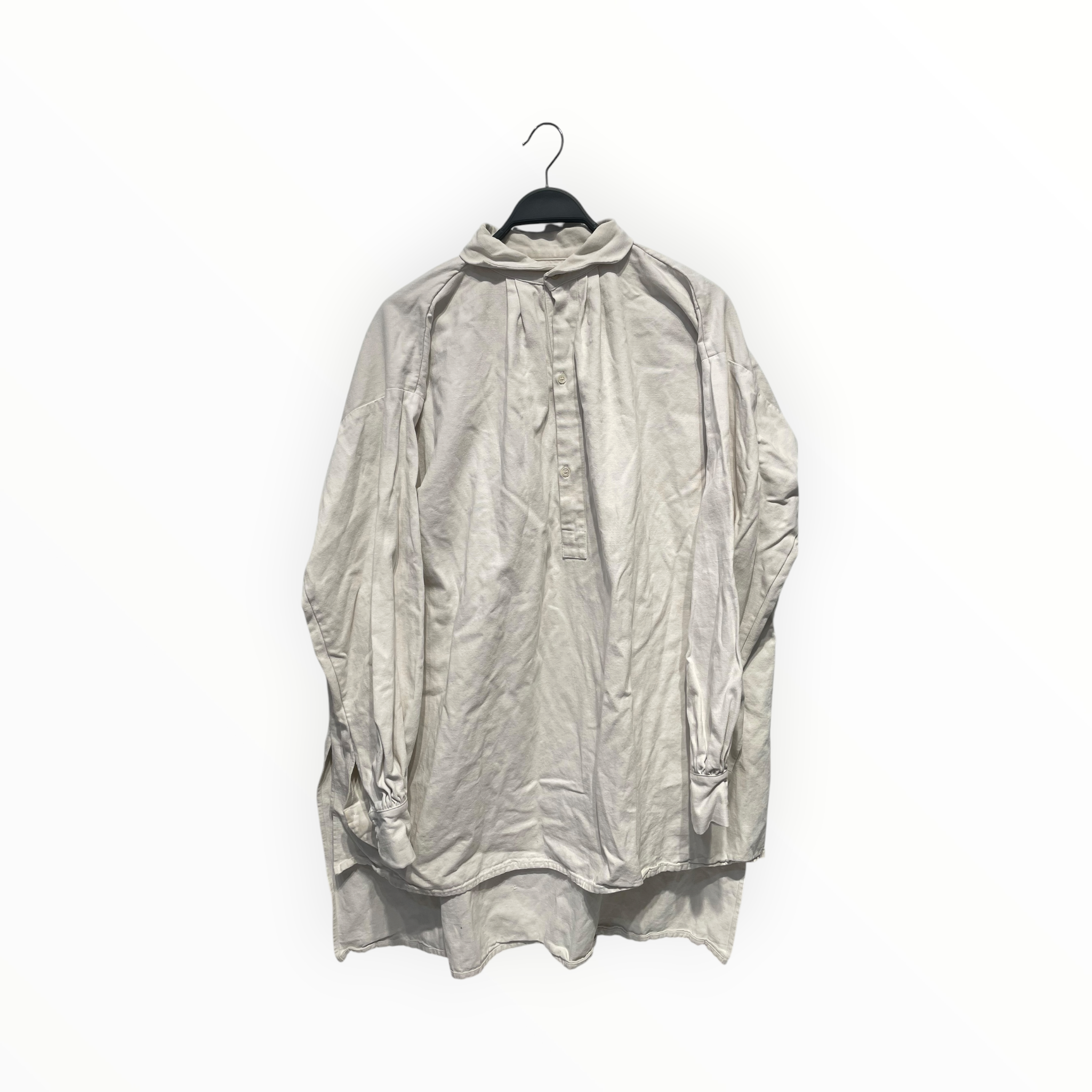 GALLEGO DESPORTES/LS Shirt/M/Cotton/WHT/OVERSIZED view 1
