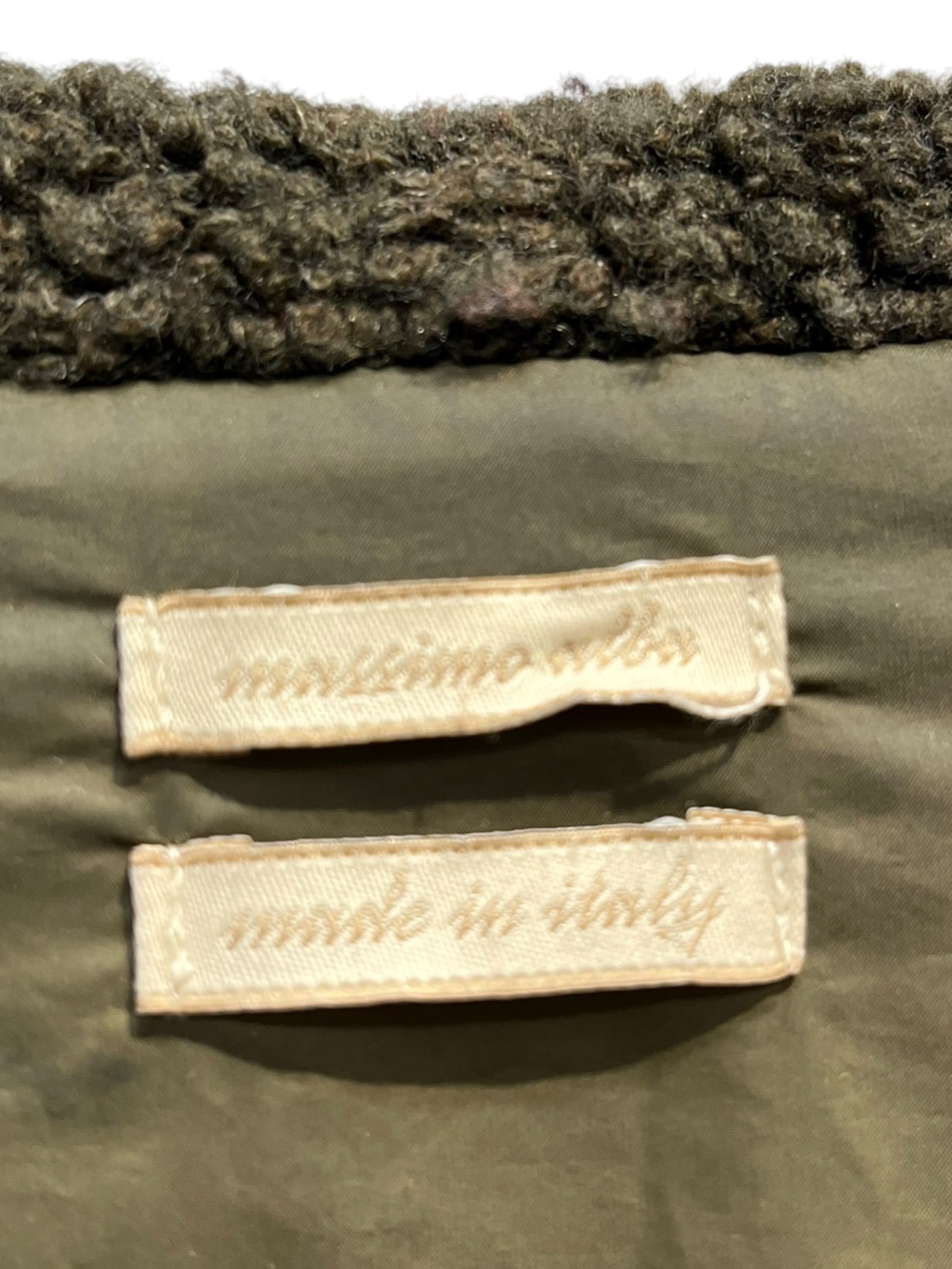 massimo alba/Jacket/L/Polyester/GRN/MILITARY INSP CUT&SEW-FLEECE view 5