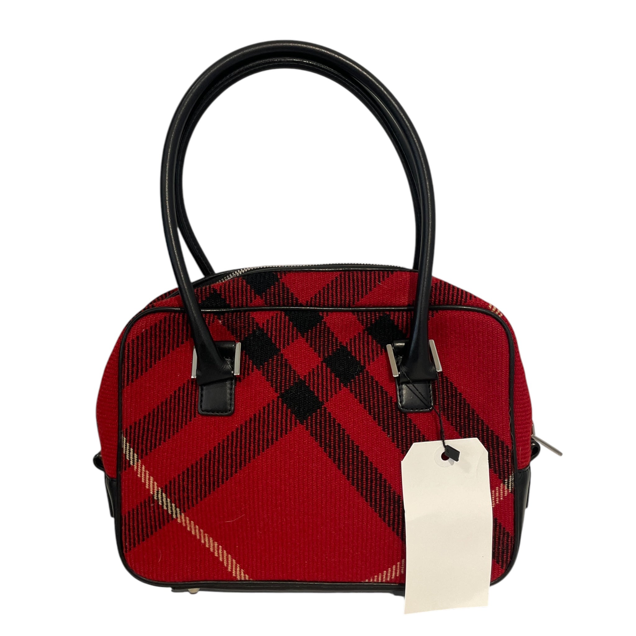 BURBERRY/Hand Bag/Plaid/RED/W4XBBMH view 2
