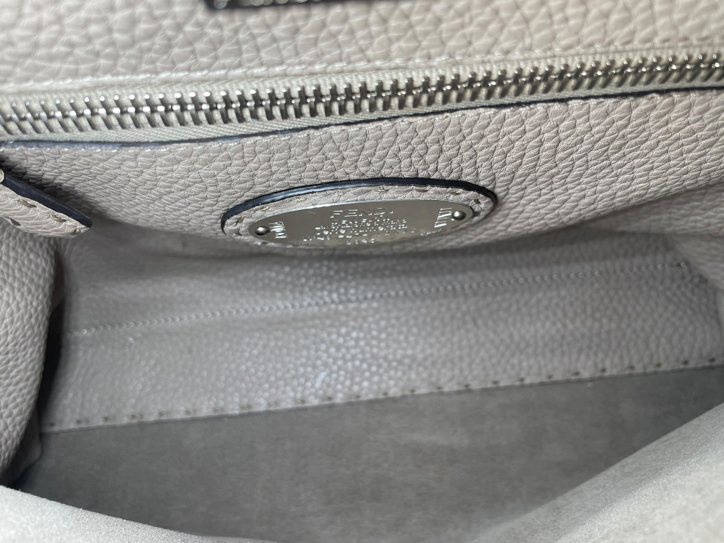 FENDI/Bag/Leather/GRY/GRY PEEKABOO view 6