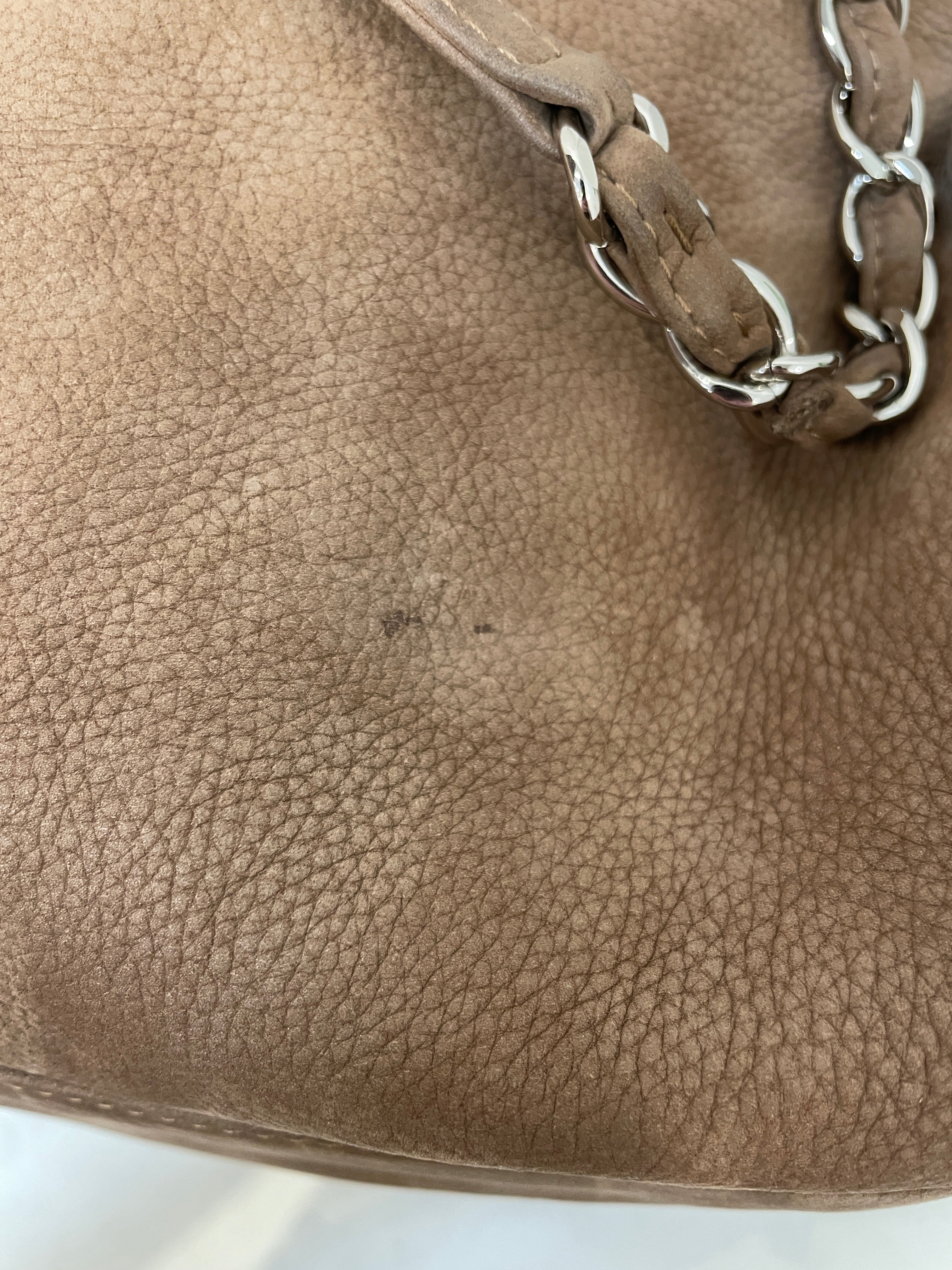 CHANEL/Hand Bag/Suede/Brown/ view 9