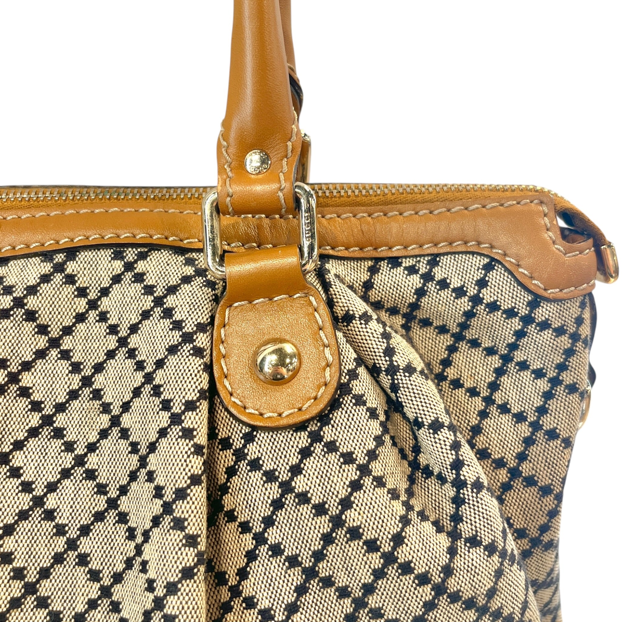GUCCI/Hand Bag/All Over Print/BEG/DIAMANTE SUKEY BOSTON BAG view 6
