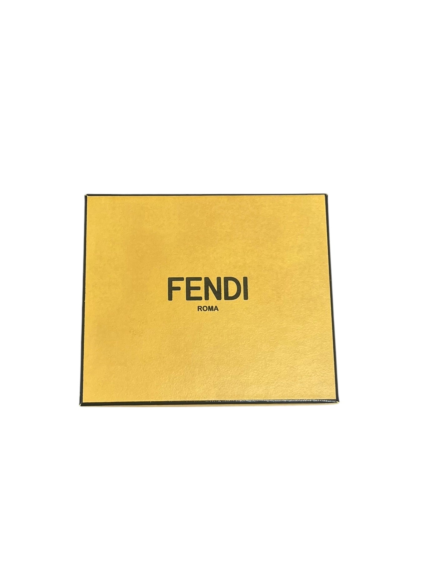 FENDI/Wallet/Leather/GRN/grid pattern 5 slots silver view 8