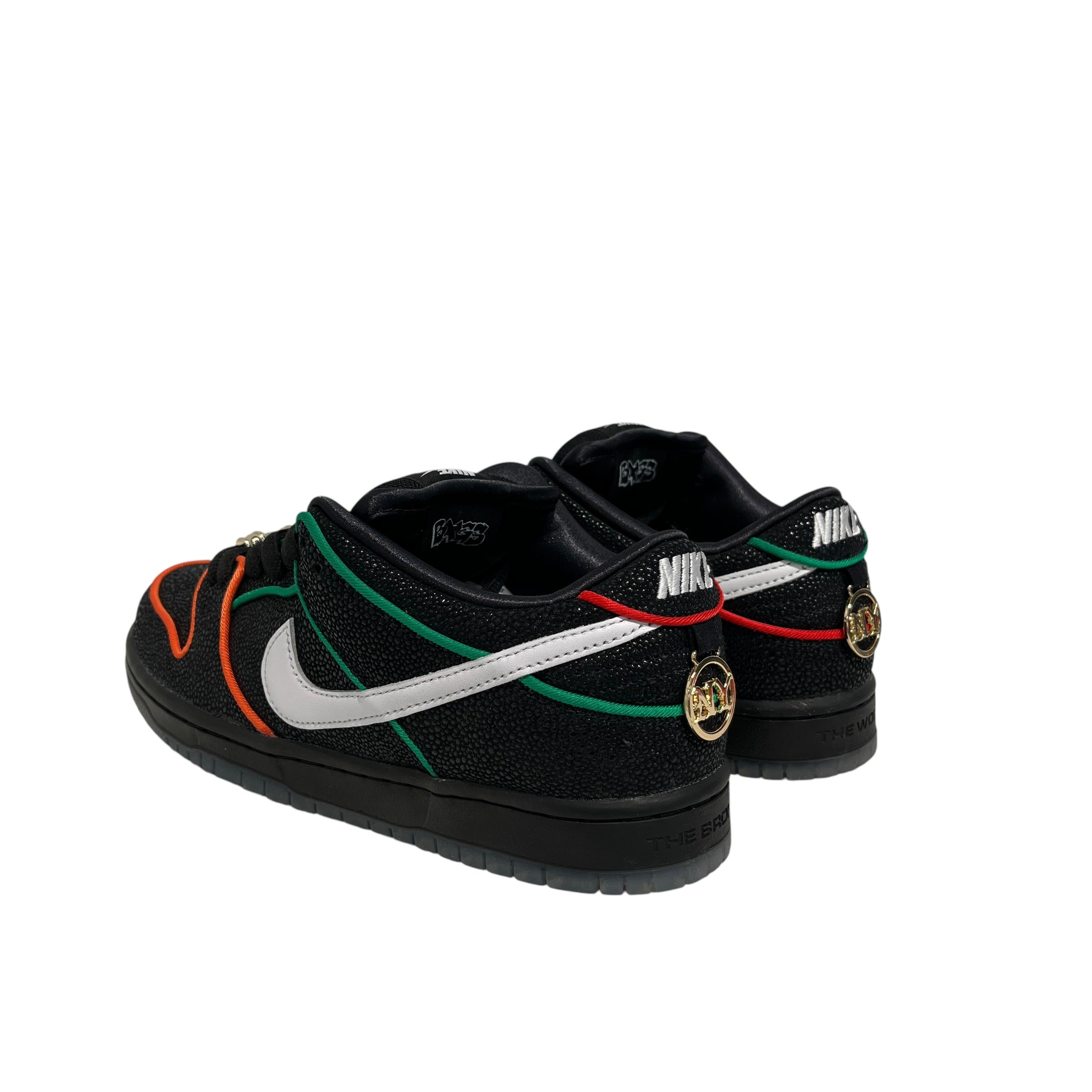 NIKE/Low-Sneakers/US 8/Cotton/BLK/Bronx Girls Skate Dunk Low view 2