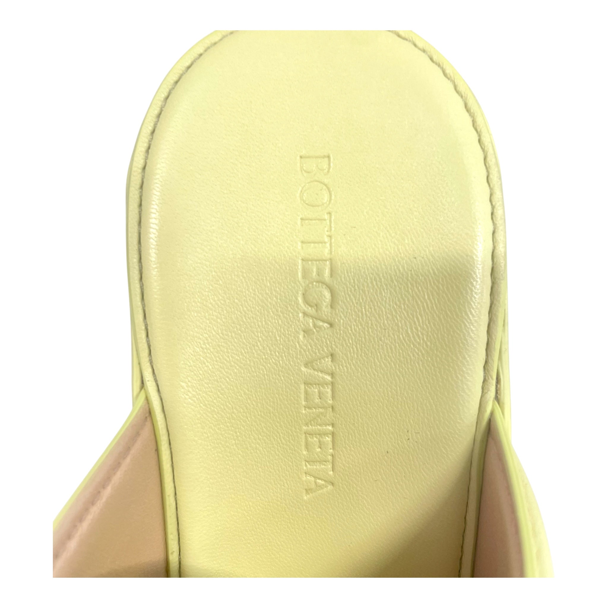 BOTTEGA VENETA/Shoes/EU 37/Leather/GRN/SANDALS/SEAGRASS GRN view 4