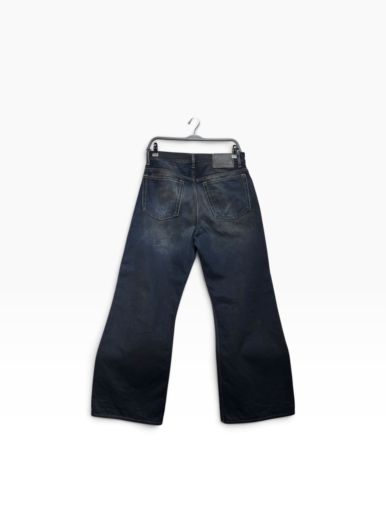Acne Studios/Straight Pants/29/Denim/NVY/2021M DARKSIDE view 2