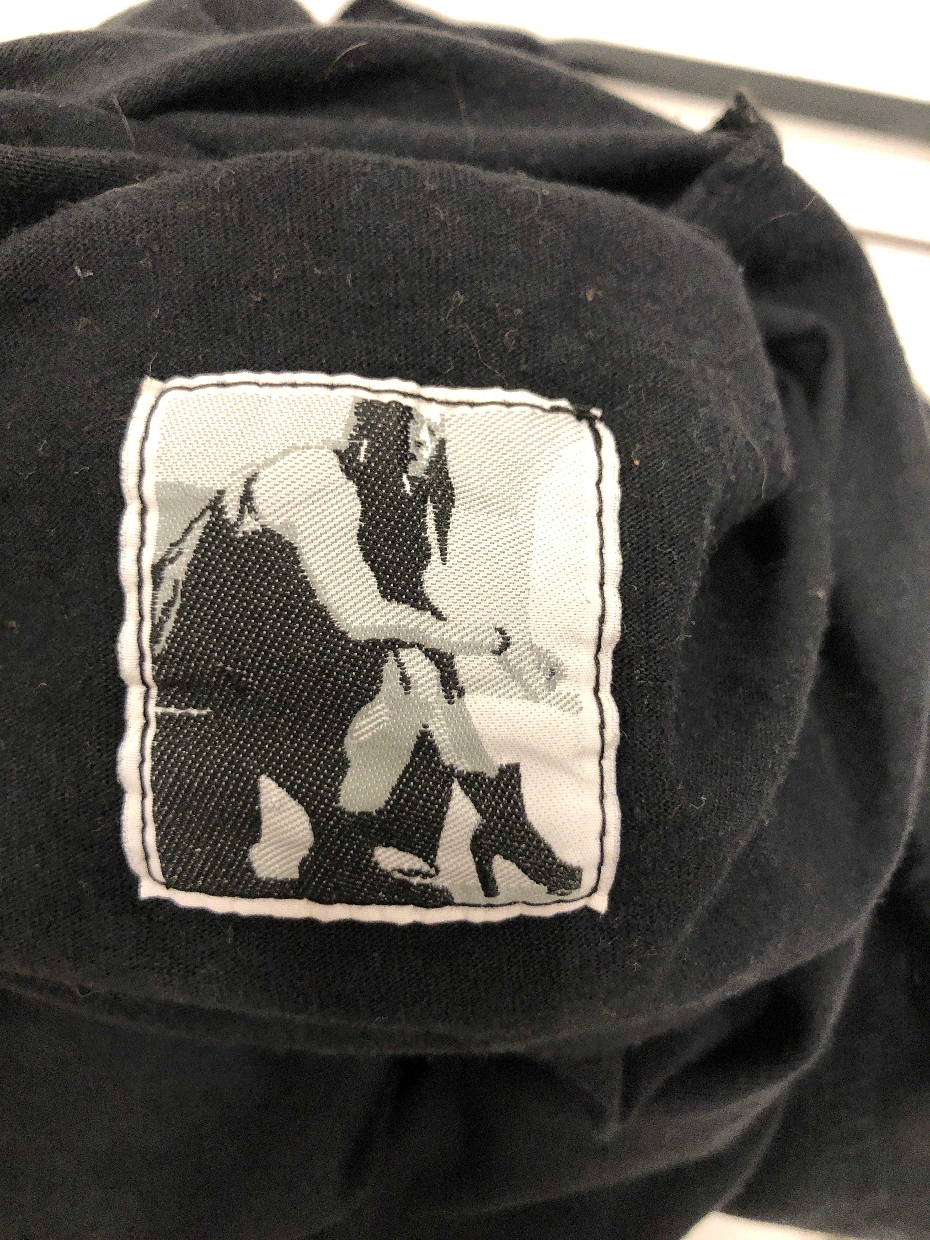 Rick Owens/Straight Pants/M/Cotton/BLK/Distressed/ view 6