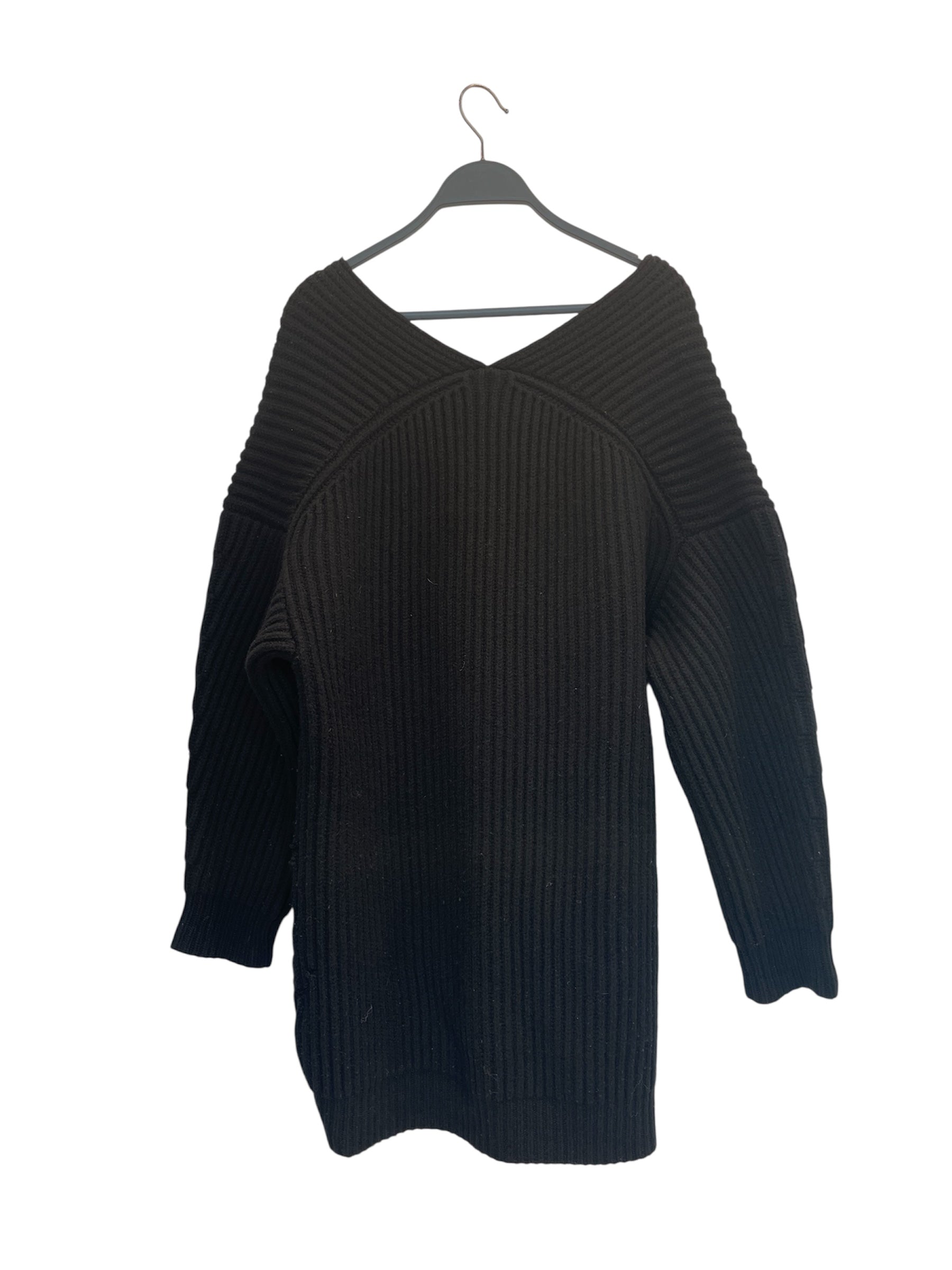 Acne Studios/Heavy Sweater/XXS/Wool/BLK/STRIPED KNIT view 2