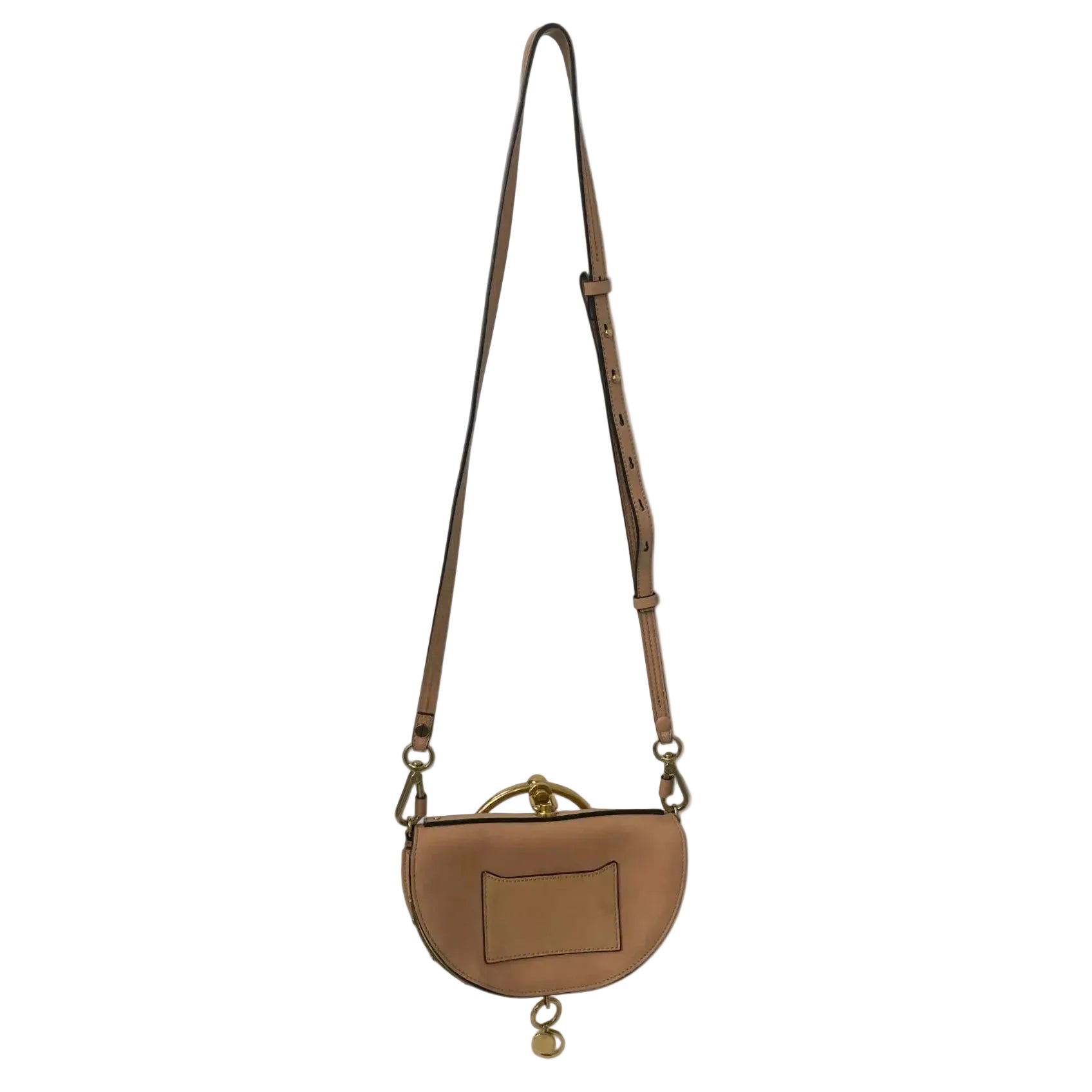 Chloe/Cross Body Bag/All Over Print/Suede/BEG/Constellation Nile  Bracelet view 2