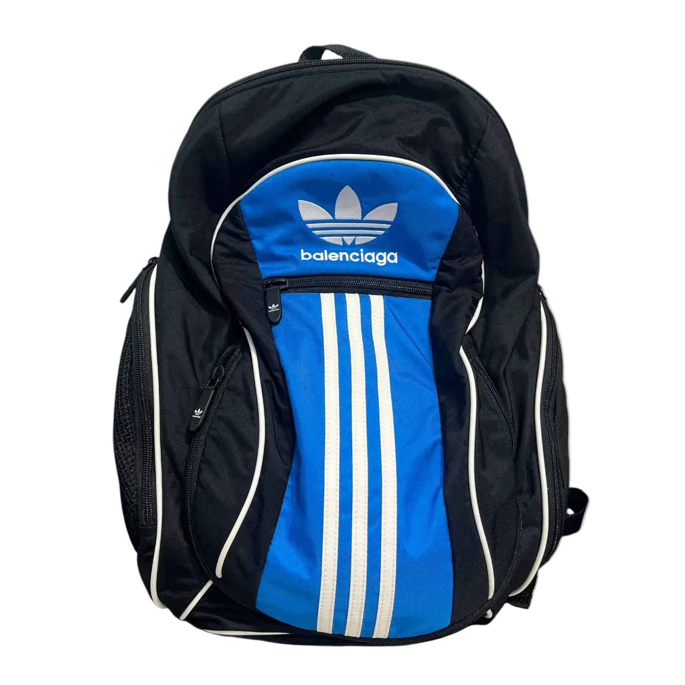 BALENCIAGA/adidas/Backpack/Stripe/Nylon/BLK/WHITE ADIDAS STRIPES view 1
