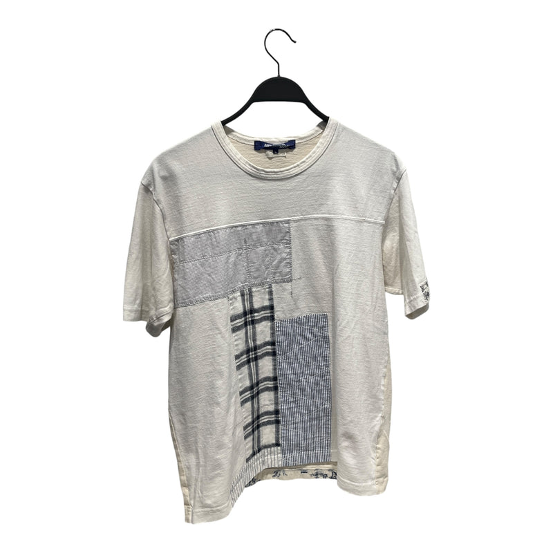 JUNYA WATANABE COMME des GARCONS/T-Shirt/Cotton/WHT/patchwork