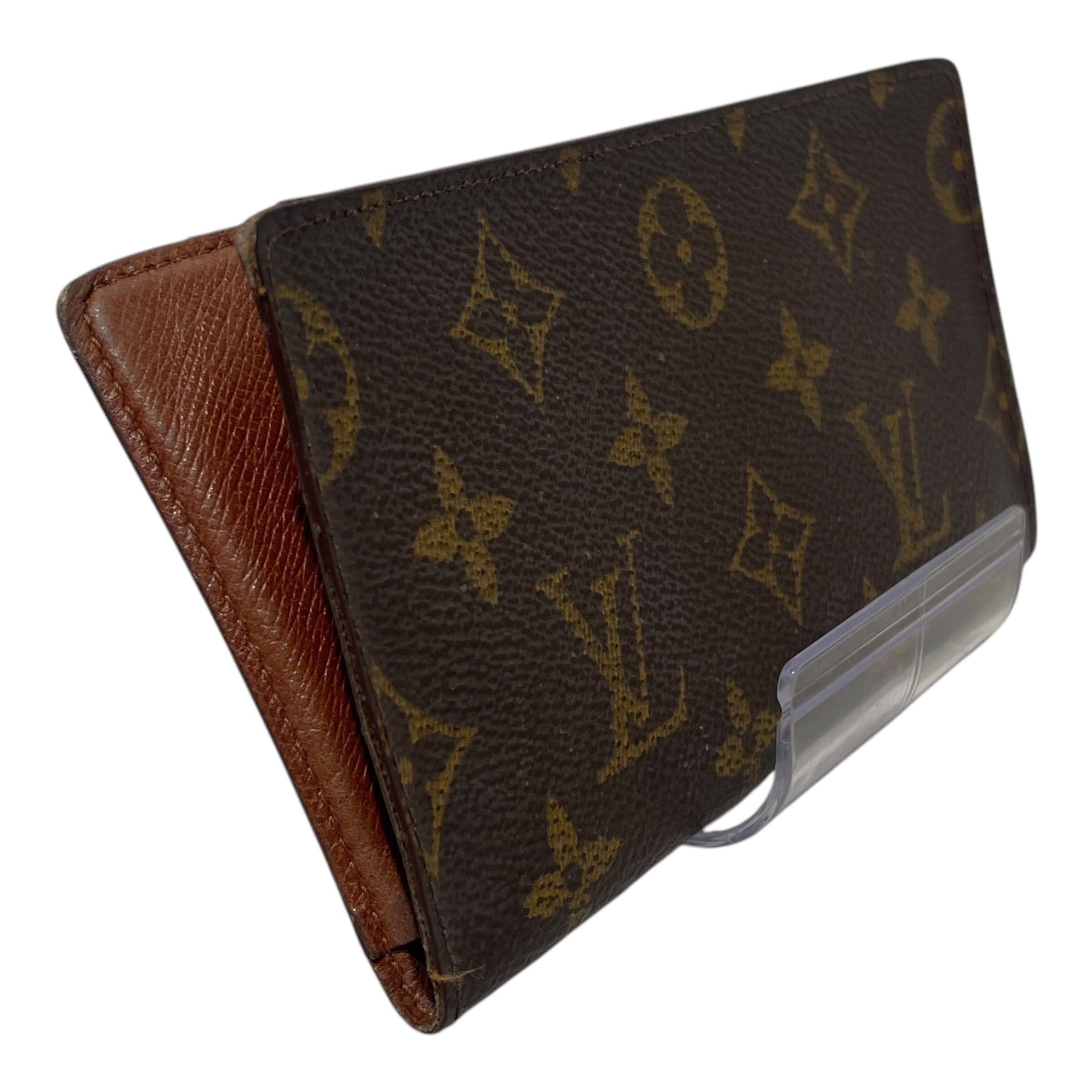LOUIS VUITTON/Planner Cover/Monogram/Leather/BRW/L's/Ageda Poche view 2