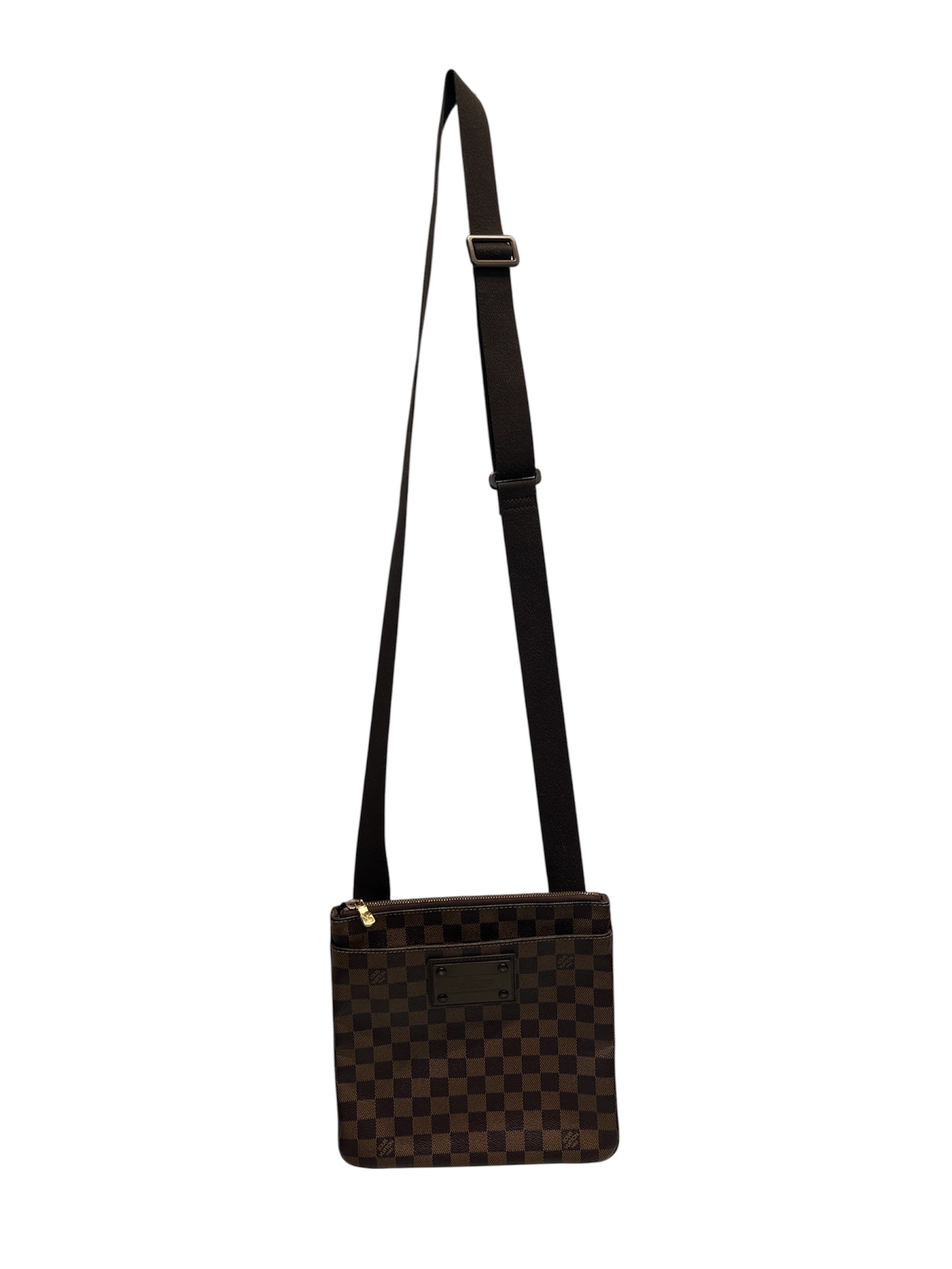 LOUIS VUITTON/Cross Body Bag/M/All Over Print/Leather/BRW/Damier Print view 1
