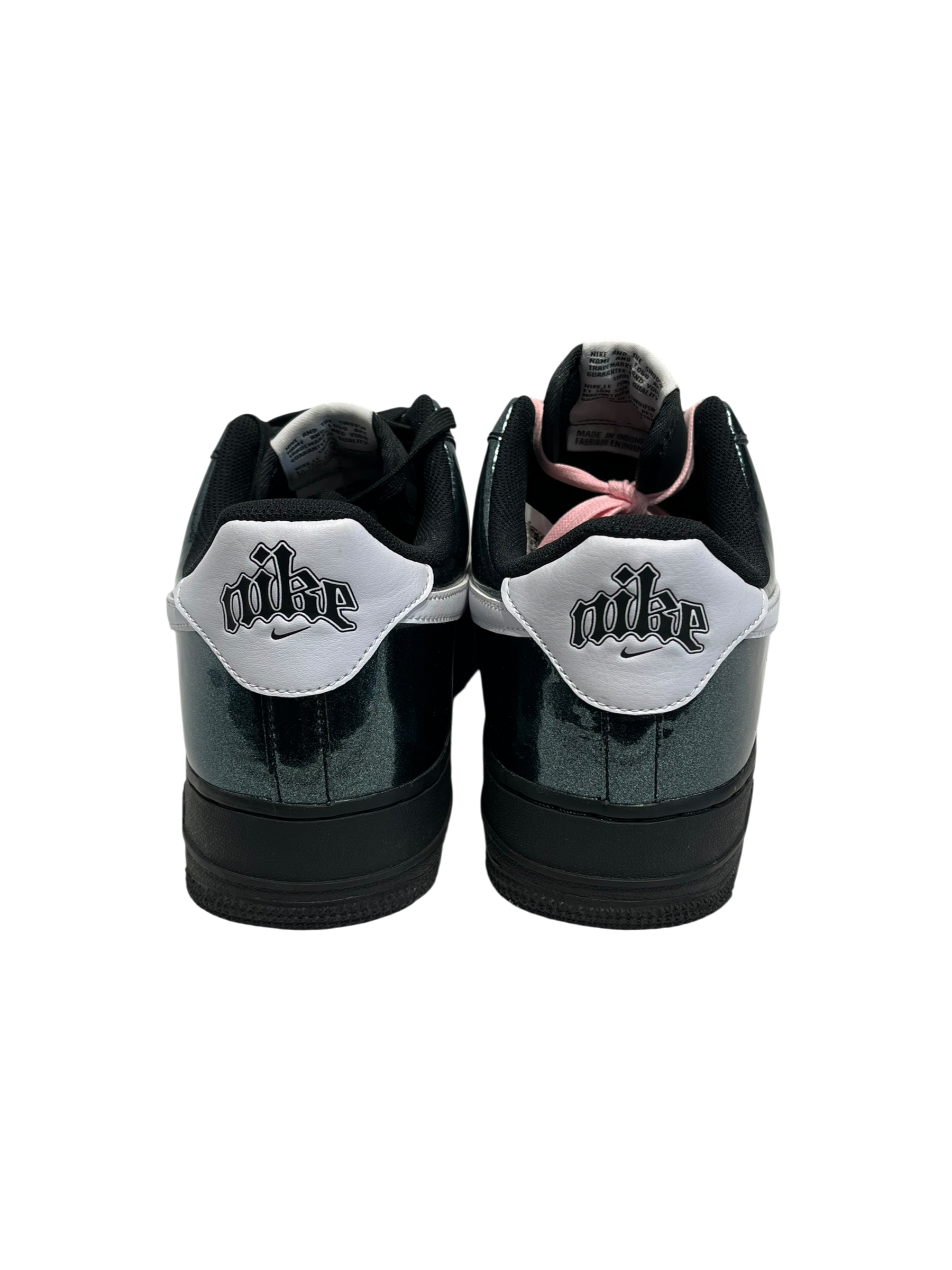 NIKE/Low-Sneakers/US 10/Glitter/BLK/AF1 view 5