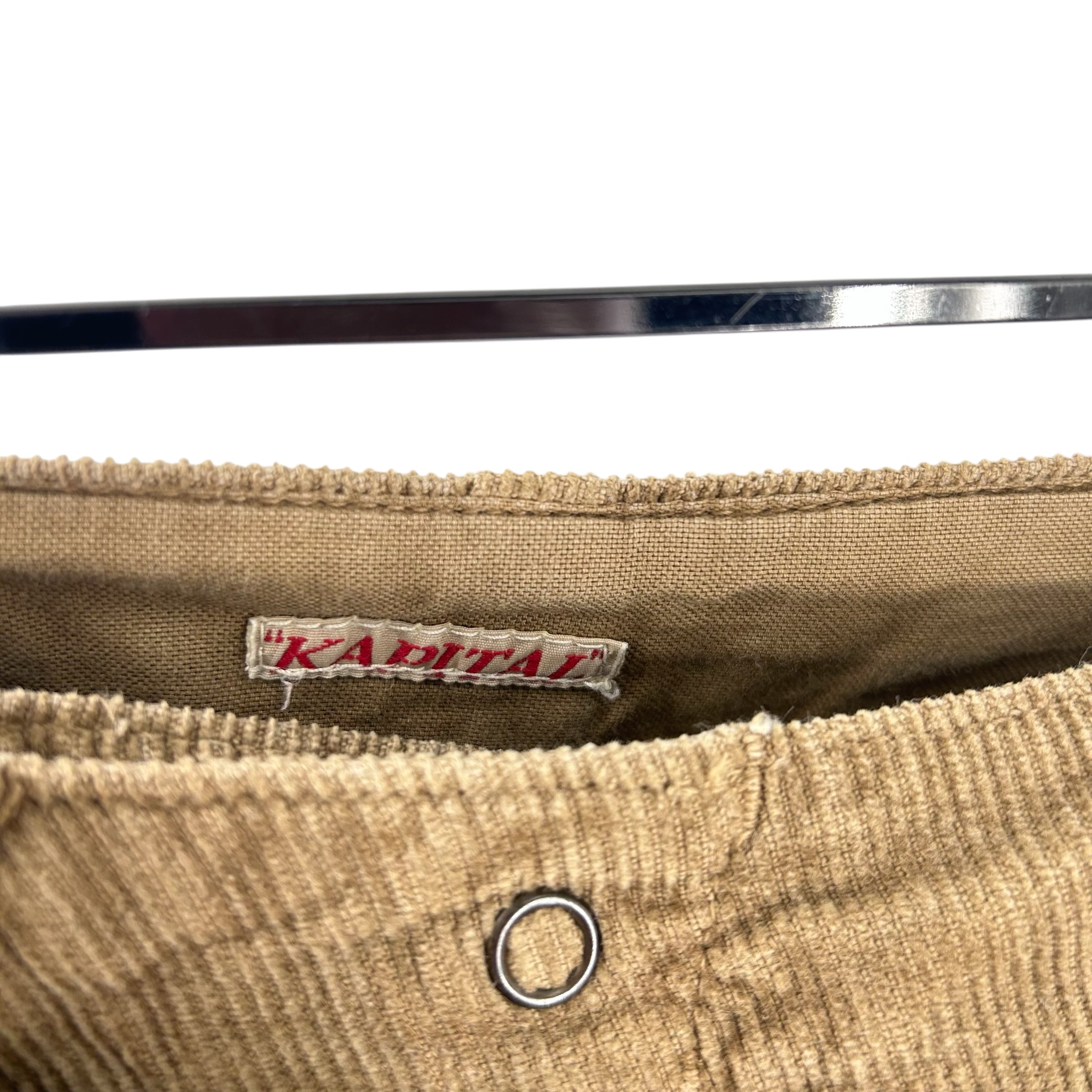 KAPITAL/Pants/S/Camel/Cotton view 3