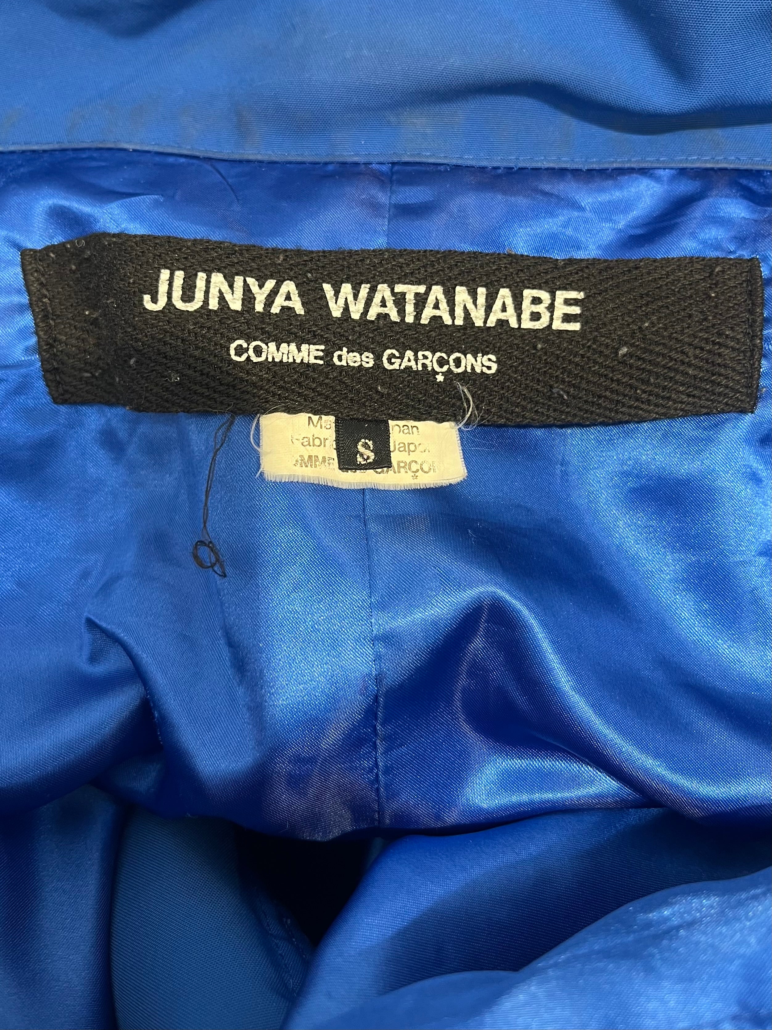 JUNYA WATANABE COMME des GARCONS/Mod Parka/S/Nylon/BLU/2018 CROPPED PARKA view 3