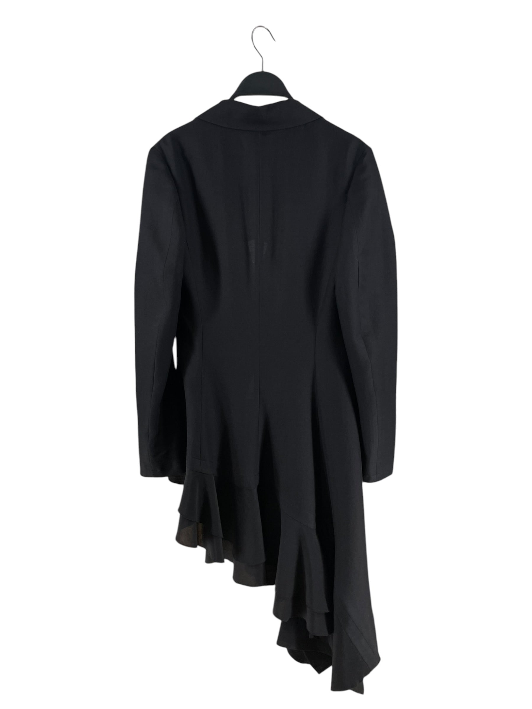 YOHJI YAMAMOTO/Jacket/1/Wool/BLK/FP-J64-102 2018 RUNWAY view 2