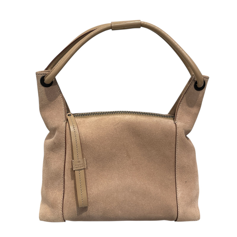 GUCCI/Hand Bag/S/Suede/CML/Jackie Suede Bag