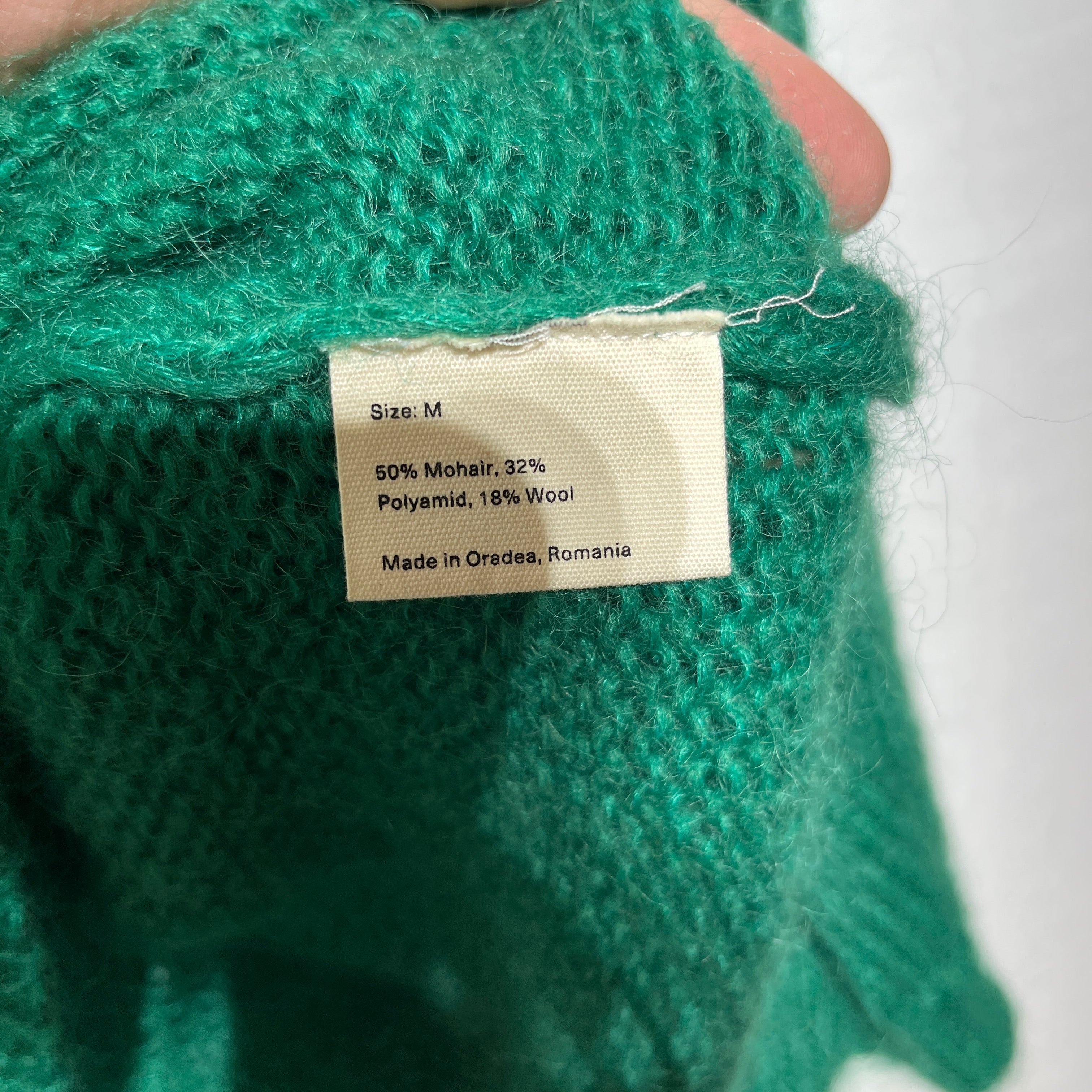 BODE/Sweater/M/Cotton/GRN/alpine knit view 3