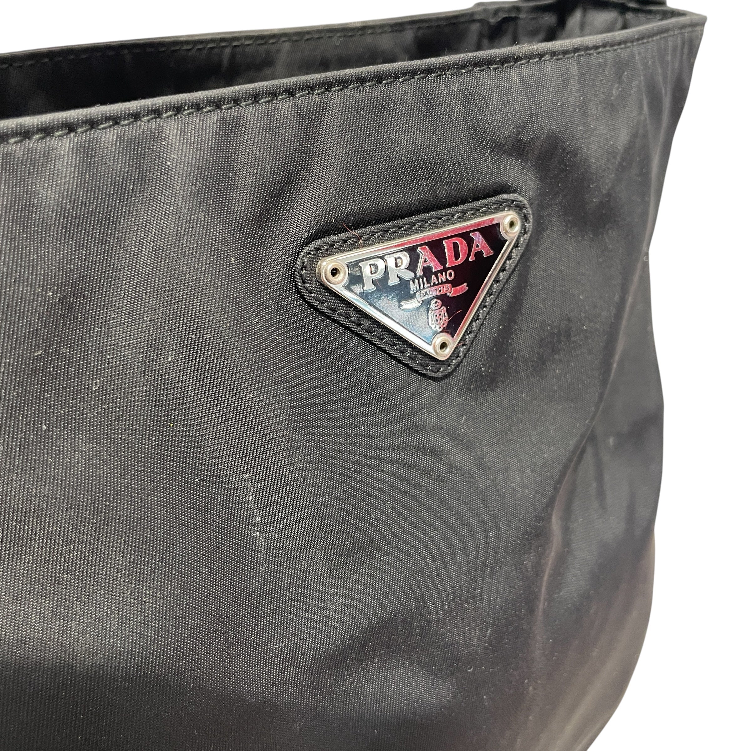 PRADA/Hand Bag/Nylon/BLK/tessuto view 6