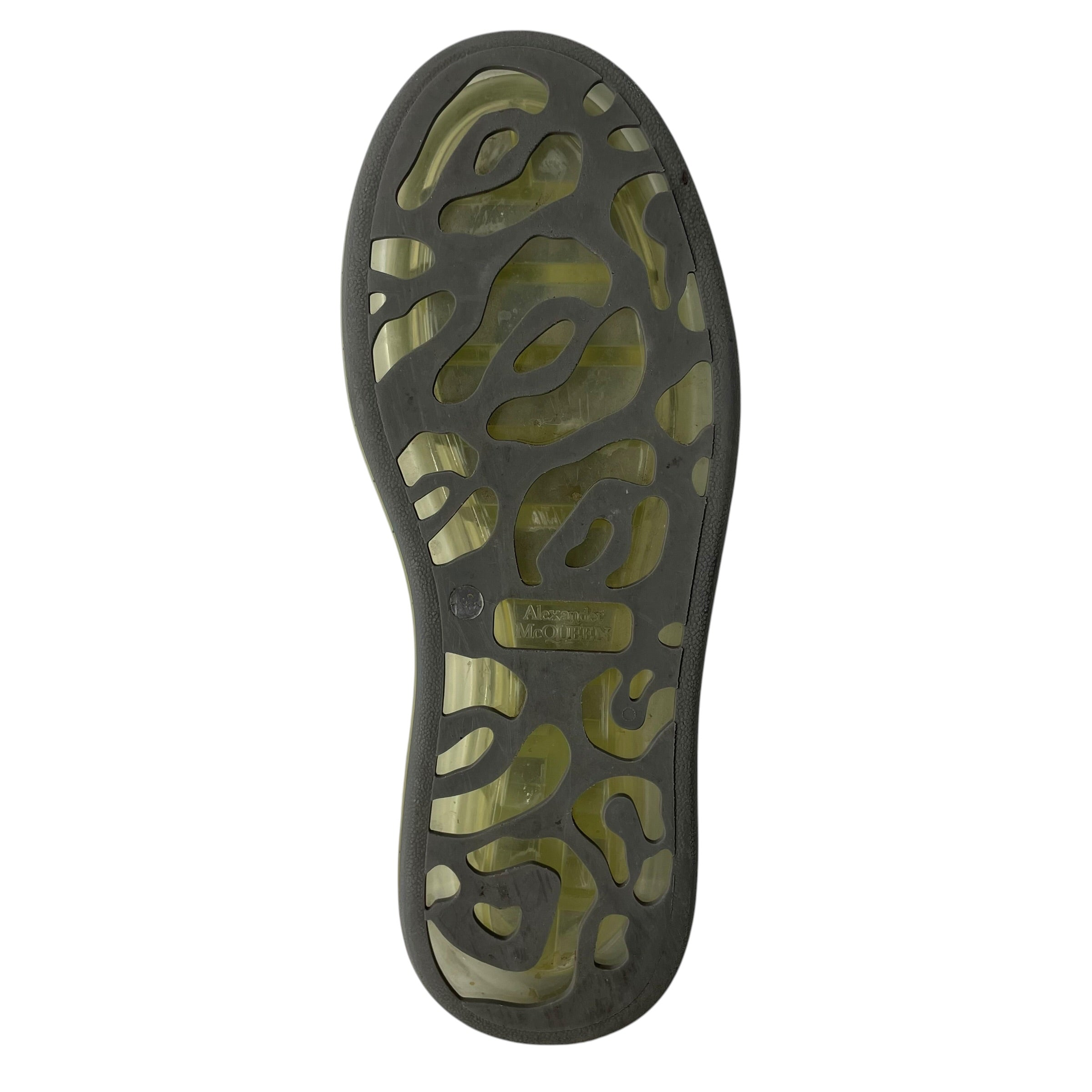 Alexander McQueen/Low-Sneakers/EU 42/Animal Pattern/Cotton/WHT/ALEXANDER MCQUEEN LARRY SNEAKR view 4