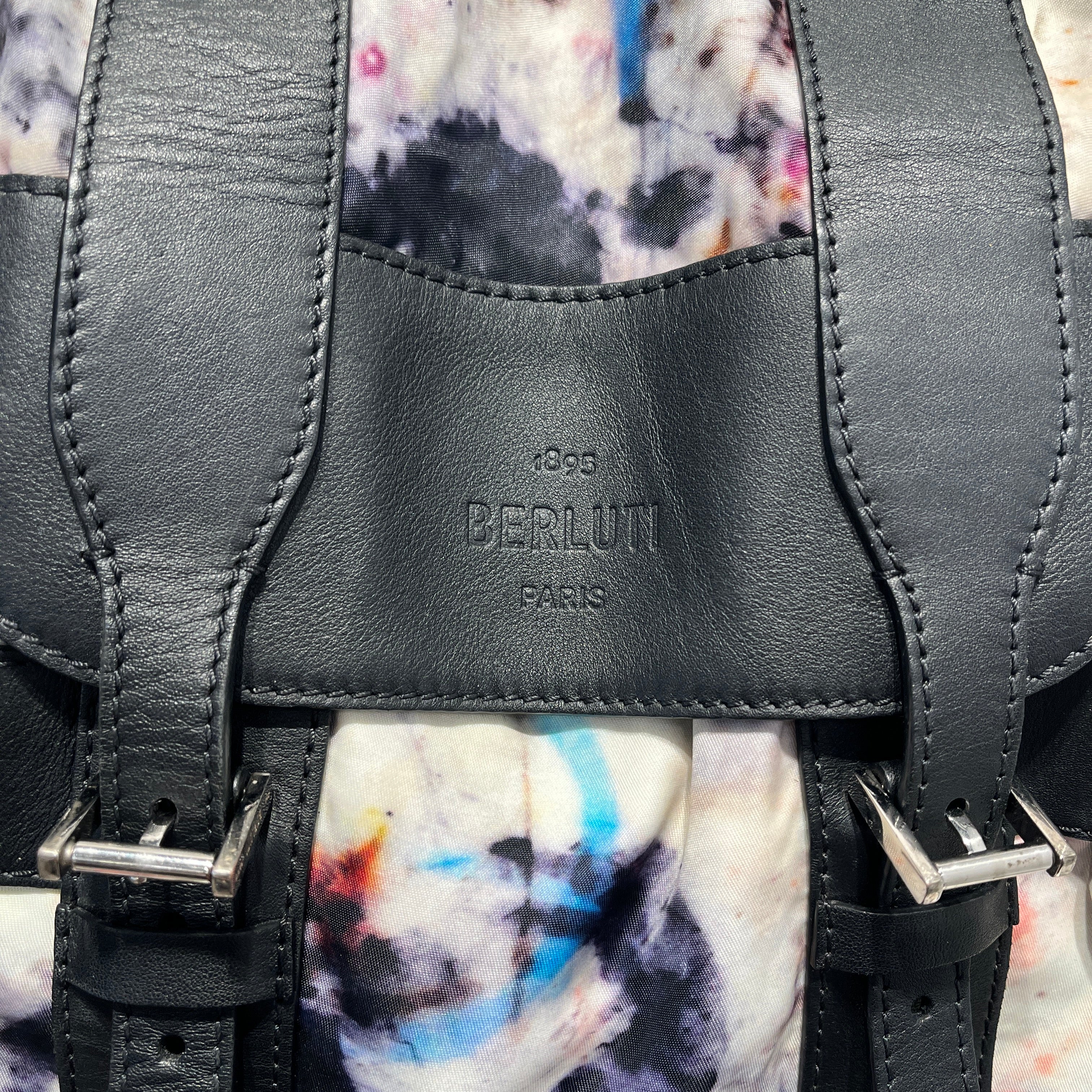 Berluti/Backpack/All Over Print/Nylon/MLT/PAINT SPLATTER NYLON BACKPACK view 3