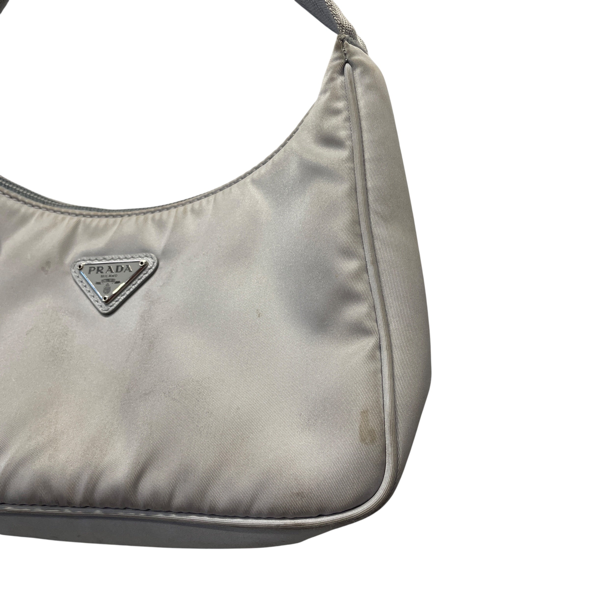 PRADA/Bag/Nylon/GRY/TESSUTO NYLON REISSUE2000 ASIS view 3