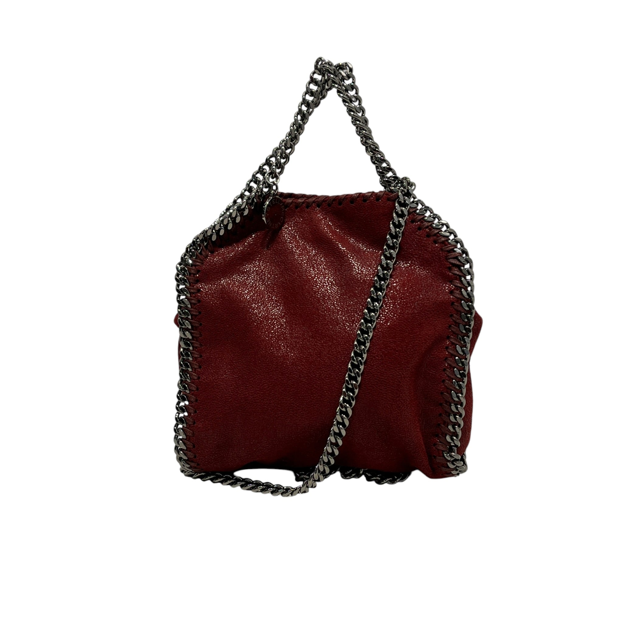 STELLAMcCARTNEY/Cross Body Bag/Suede/BRD/Burgundy Falabella Mini Tote view 1