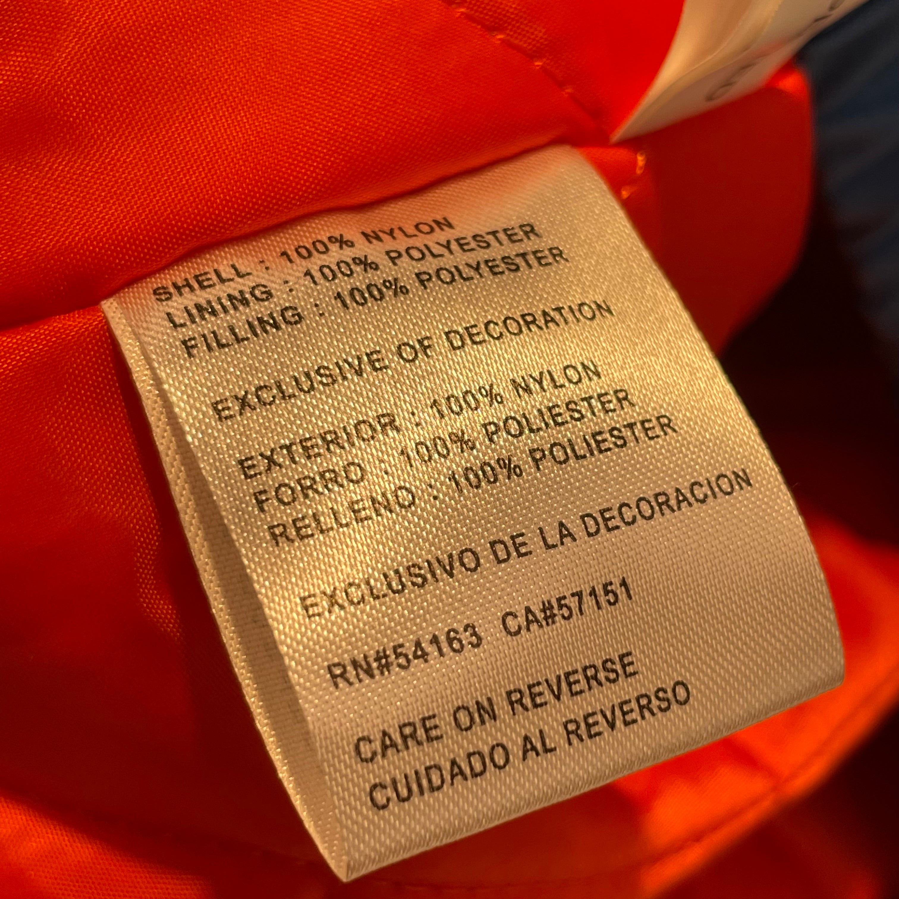 STARTER/Windbreaker/L/Nylon/BLU/okc/gunmetal emblem/thunder view 6