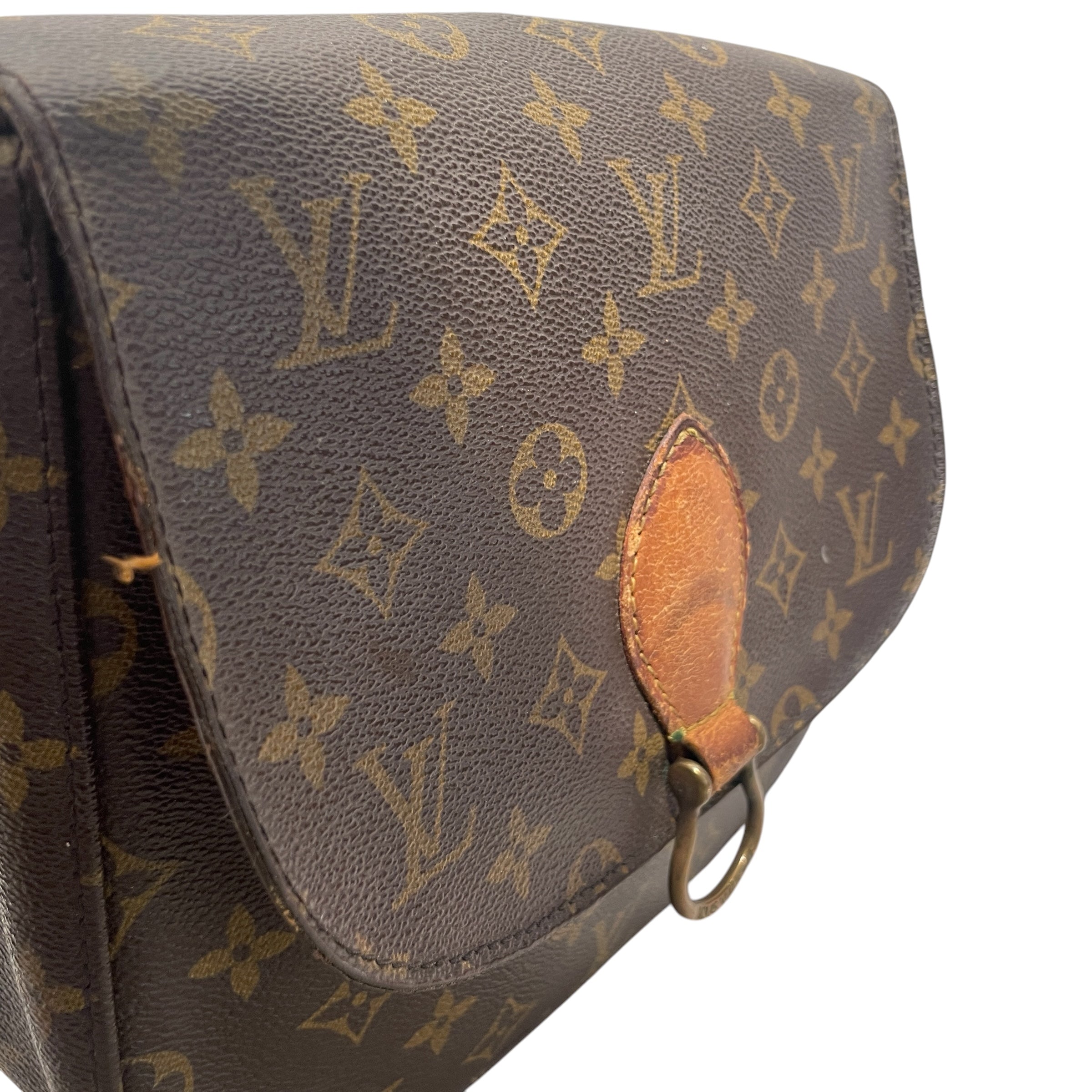 LOUIS VUITTON/Cross Body Bag/Monogram/Leather/BRW/Saint Cloud Handbag view 6